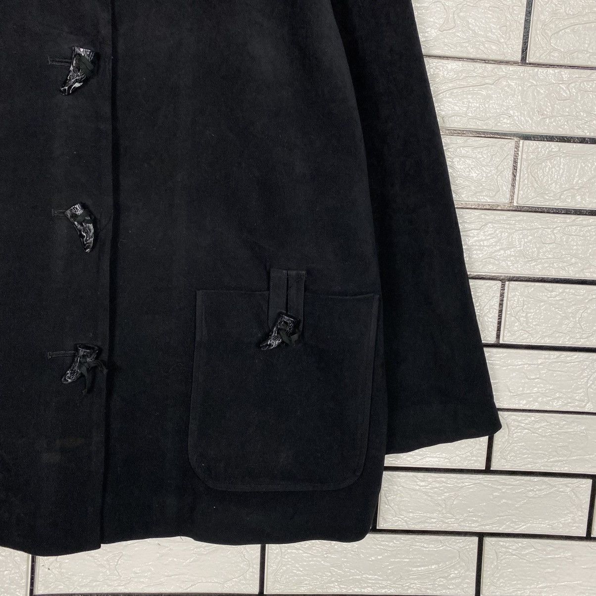 Japanese Brand 📌Vintage Mandarin Jacket Issey Miyake Crown Black Cat Size US M / EU 48-50 / 2 - 6 Thumbnail