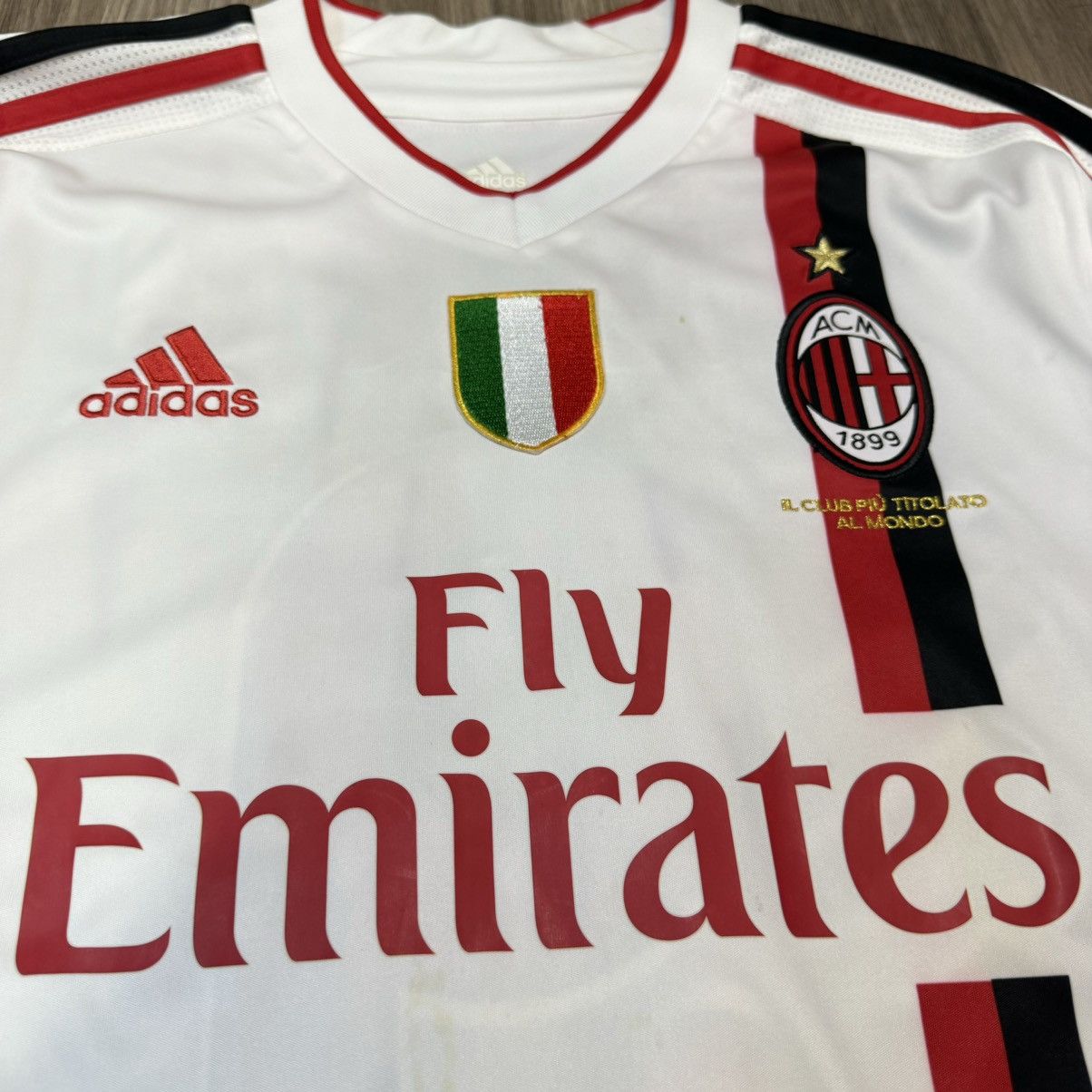 Adidas AC Milan 11/12 away shirt #9 Inzaghi Size US M / EU 48-50 / 2 - 5 Thumbnail