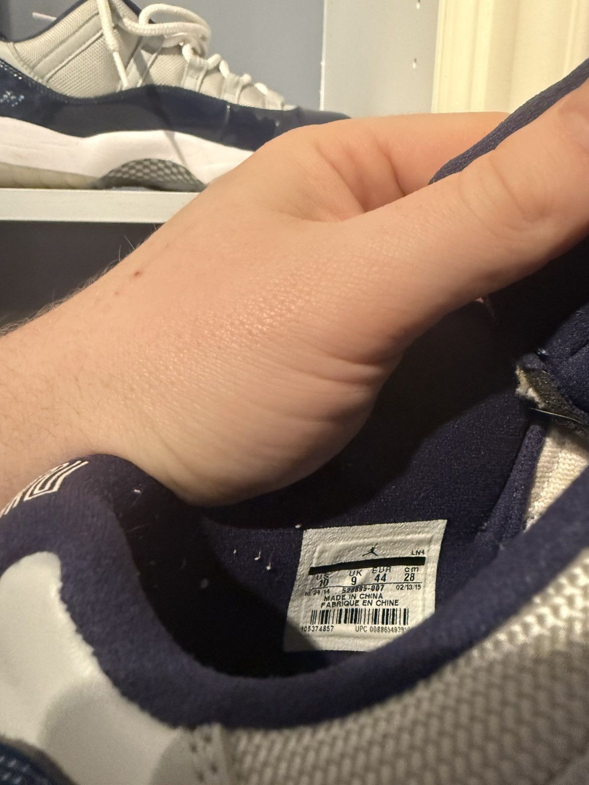Jordan Brand Jordan 11 Low Georgetown Sneaker Size US 10 / EU 43 - 6 Thumbnail