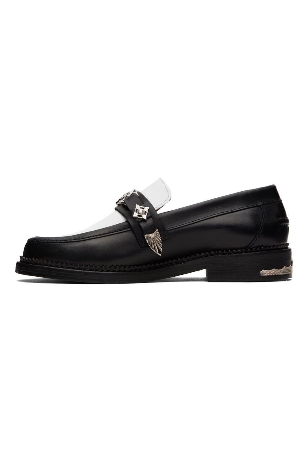 TOGA VIRILIS Toga Virilis two-tone buckled loafers Size US 9 / EU 42 - 4 Thumbnail