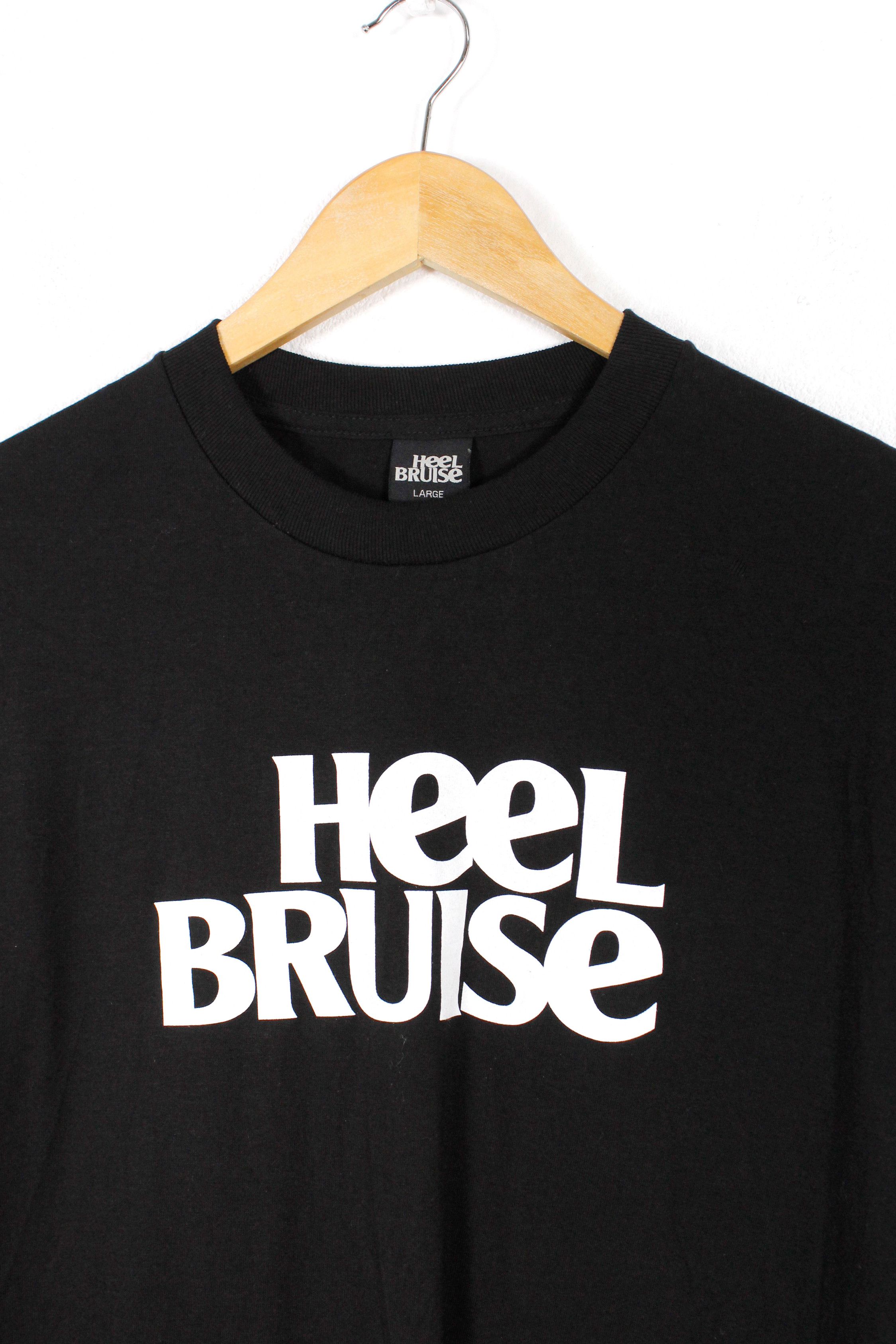 Vintage Heel Bruise Skateboarding Logo Black Tee Tshirt Size US L / EU 52-54 / 3 - 2 Thumbnail
