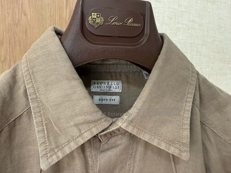 Brunello Cucinelli Brunello Cucinelli Men's casual shirt Size US M / EU 48-50 / 2 - 4 Thumbnail