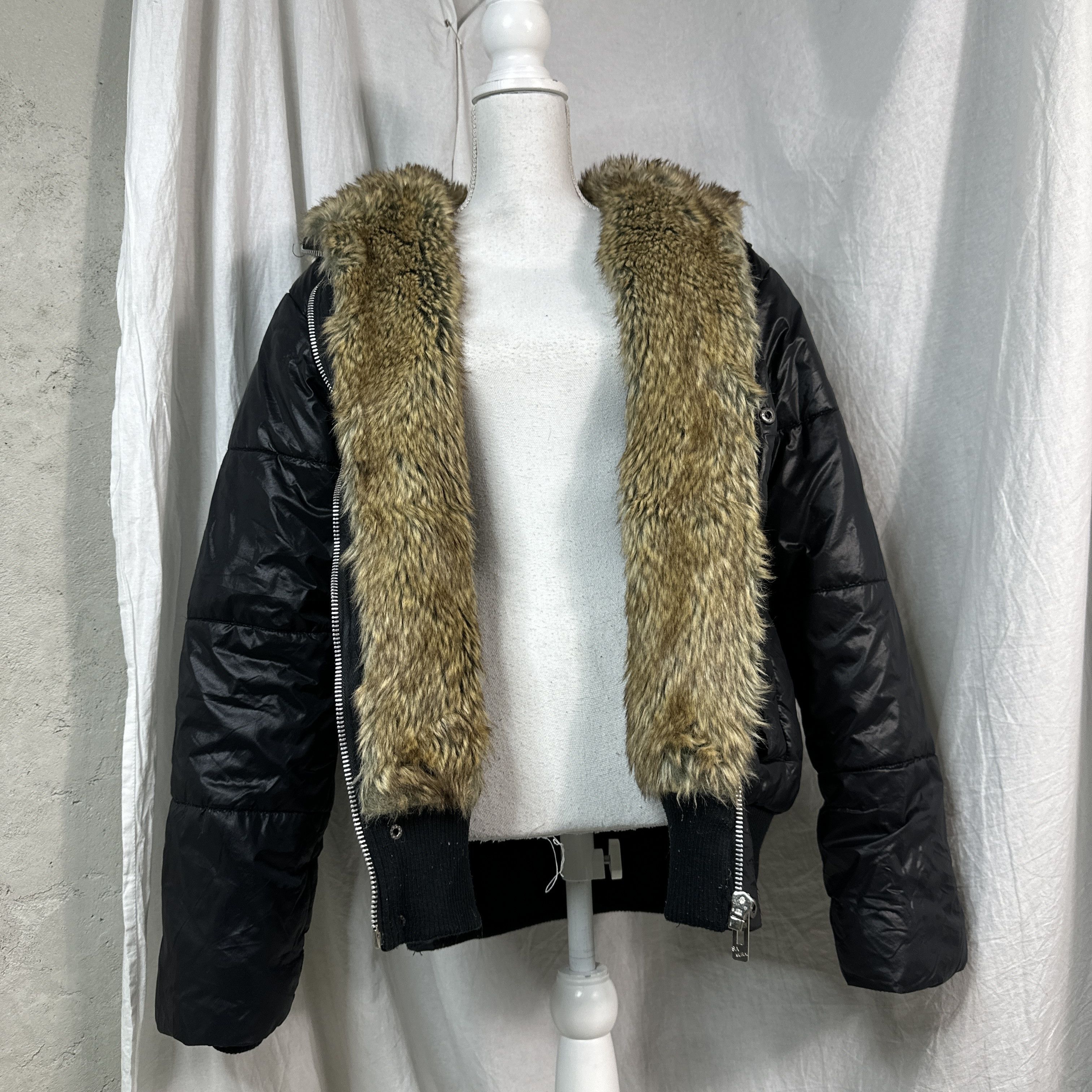 Samurai Jeans × Vintage Vintage Samurai Jeans Faux-Fur Jacket Size US M / EU 48-50 / 2 - 5 Thumbnail
