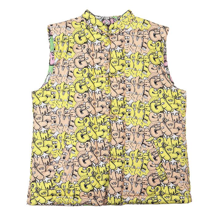 Other Other COMME des GARCONS SHIRT KAWS Padded Vest Cotton Vest Cotton Outerwear FH-J007 DUTY FREE for USA Size ONE SIZE - 1 Thumbnail