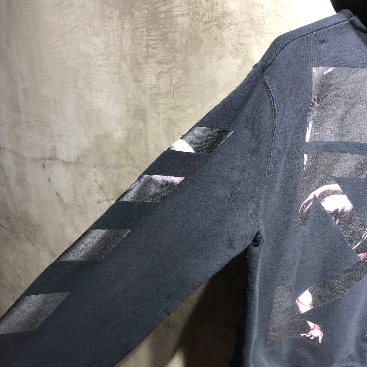 Off-White Off-White SS20 Caravaggio Arrows hoodie Size US L / EU 52-54 / 3 - 3 Thumbnail
