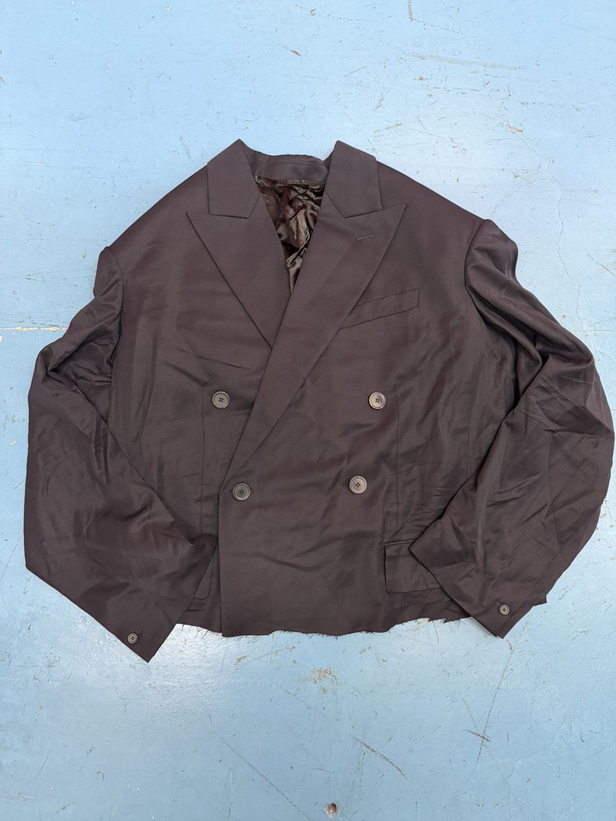 Balenciaga BALENCIAGA CROPPED UNISEX BLAZER Size 40L - 1 Thumbnail