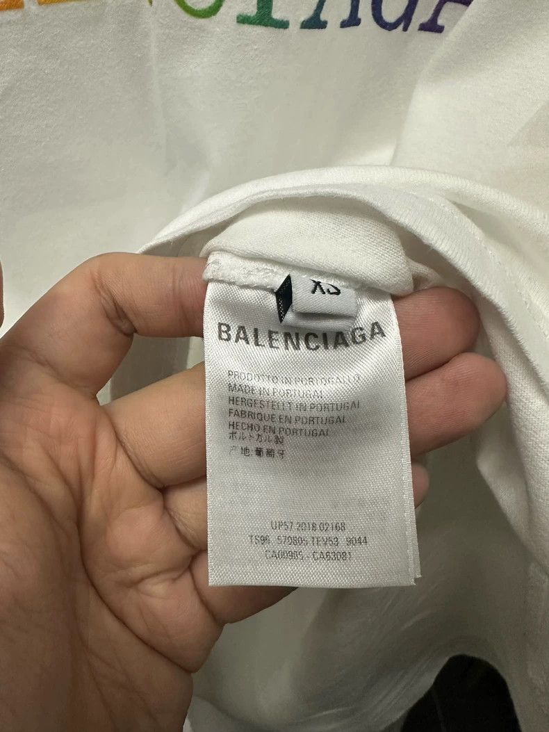 Balenciaga Balenciaga Rainbow wheat ear short sleeve Size US XS / EU 42 / 0 - 5 Thumbnail