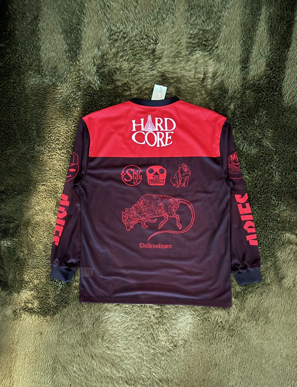 Aries [XL] Aries Metal Hardcore Airtex Mesh Long Sleeve Size US XL / EU 56 / 4 - 7 Thumbnail