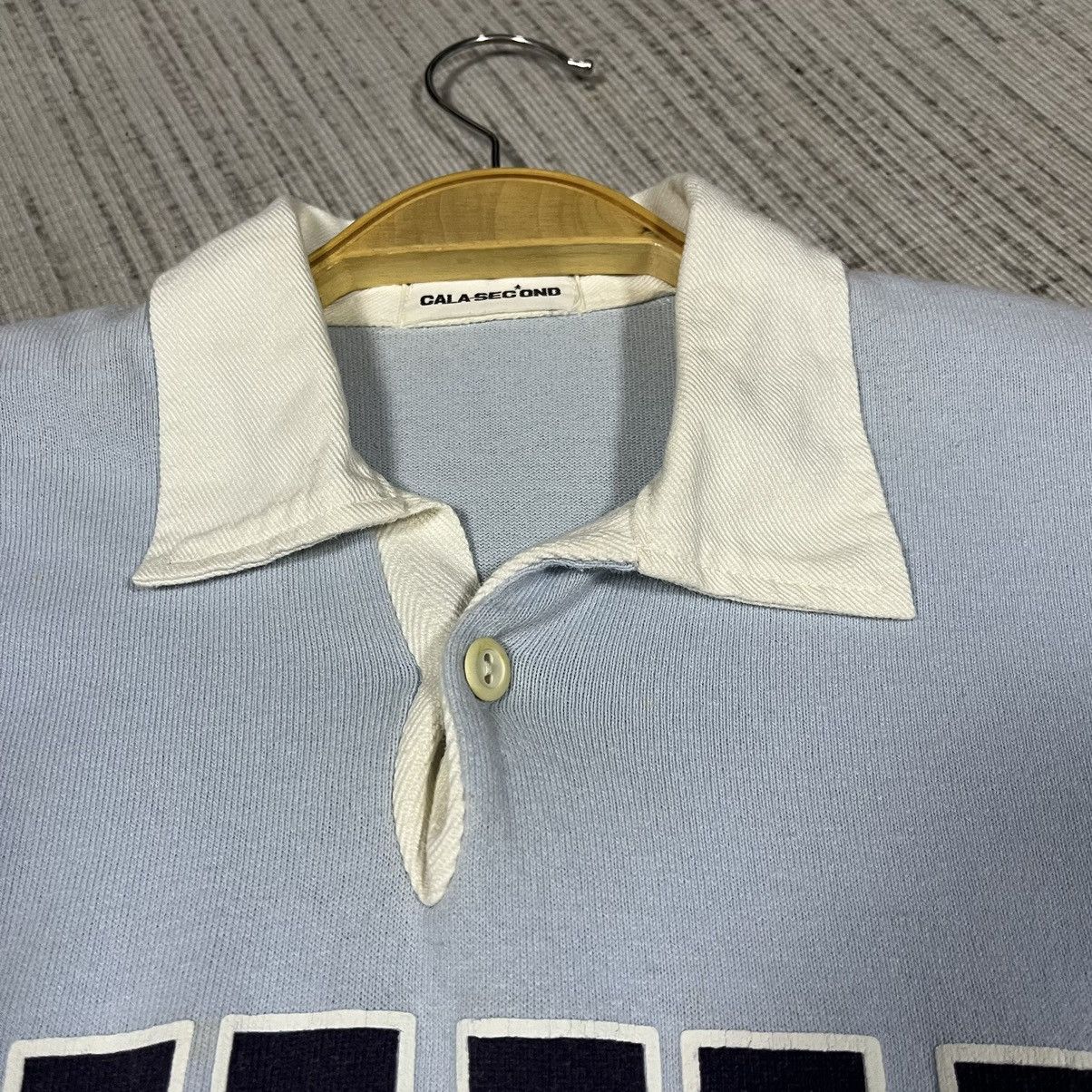 Vintage Vintage N.Y.U. University single stich polo Size US S / EU 44-46 / 1 - 7 Thumbnail