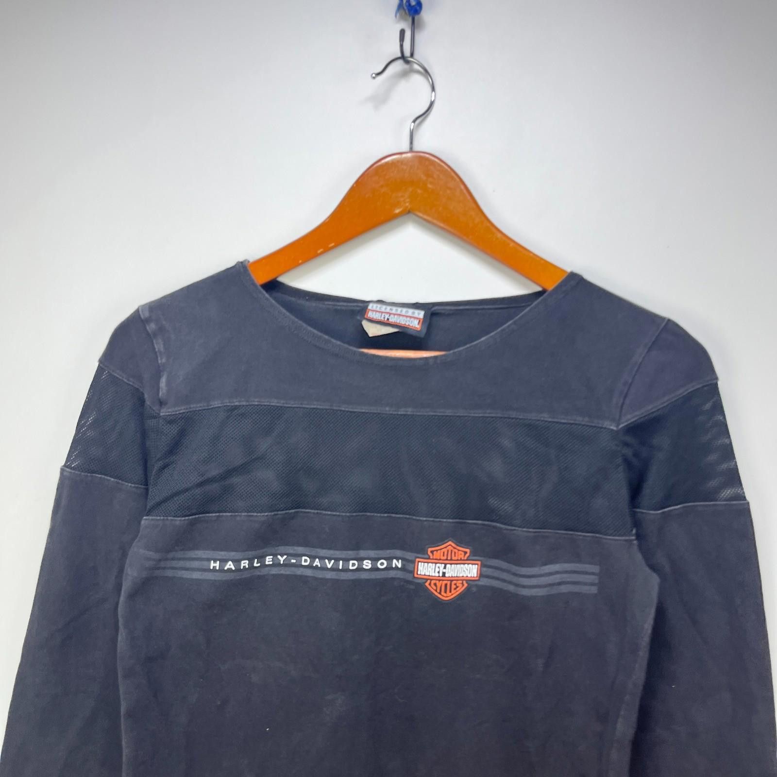 Harley Davidson Vintage Harley Davidson Y2K Womens Long Sleeve Shirt Medium Size M / US 6-8 / IT 42-44 - 2 Thumbnail