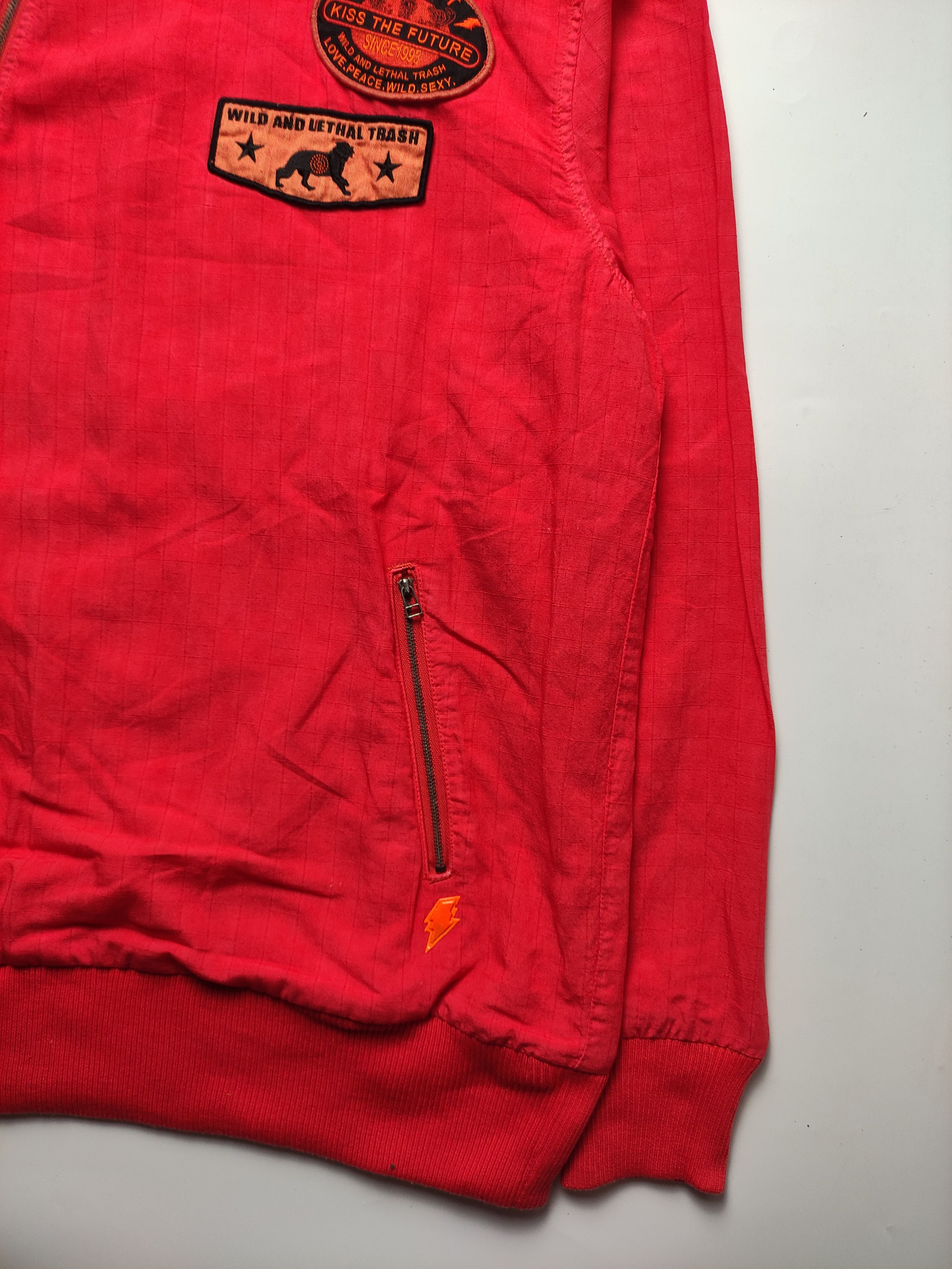 W&LT WALTER VAN BEIRENDONCK - W&LT - PATCHES DYED HOODED JAKCET Size US M / EU 48-50 / 2 - 6 Thumbnail