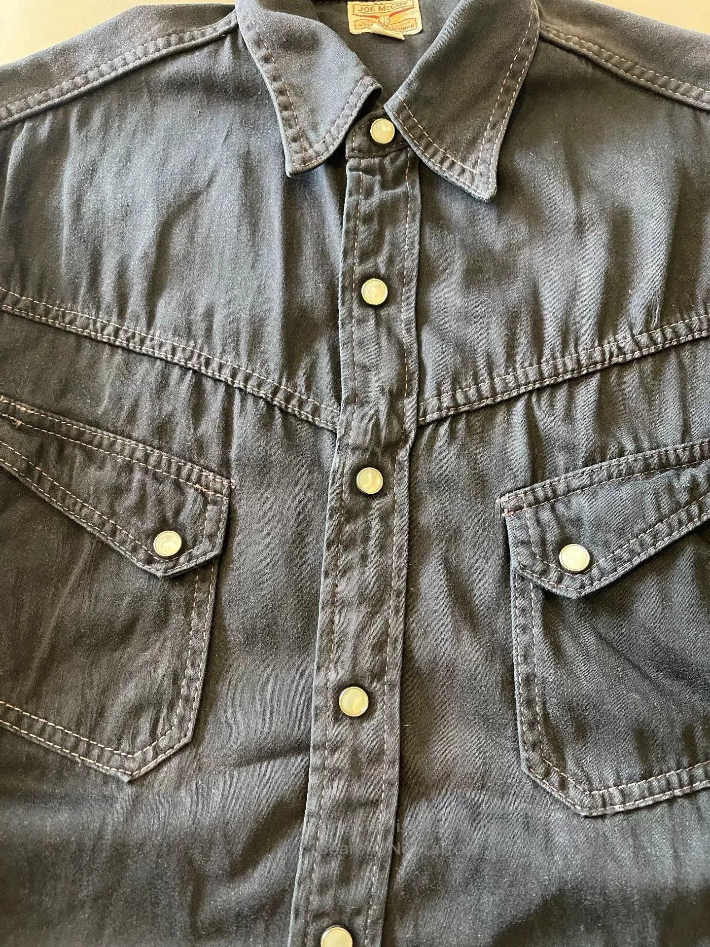 The Real McCoy's JOE MCCOY Western Shirt. Size US S / EU 44-46 / 1 - 2 Thumbnail