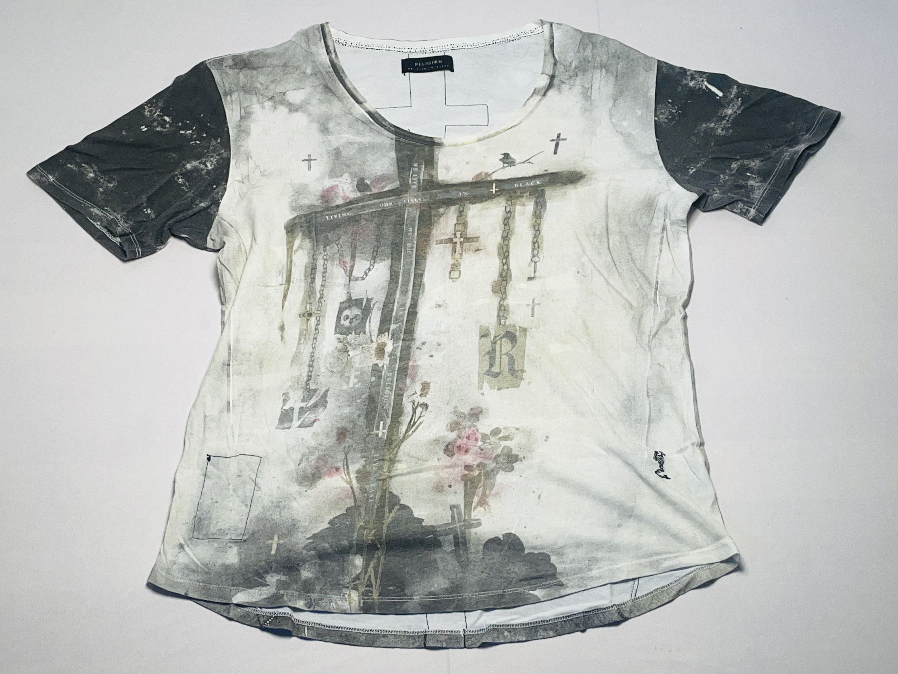 True Religion Vintage RELIGION T-Shirt – Größe L Size US XL / EU 56 / 4 - 1 Thumbnail