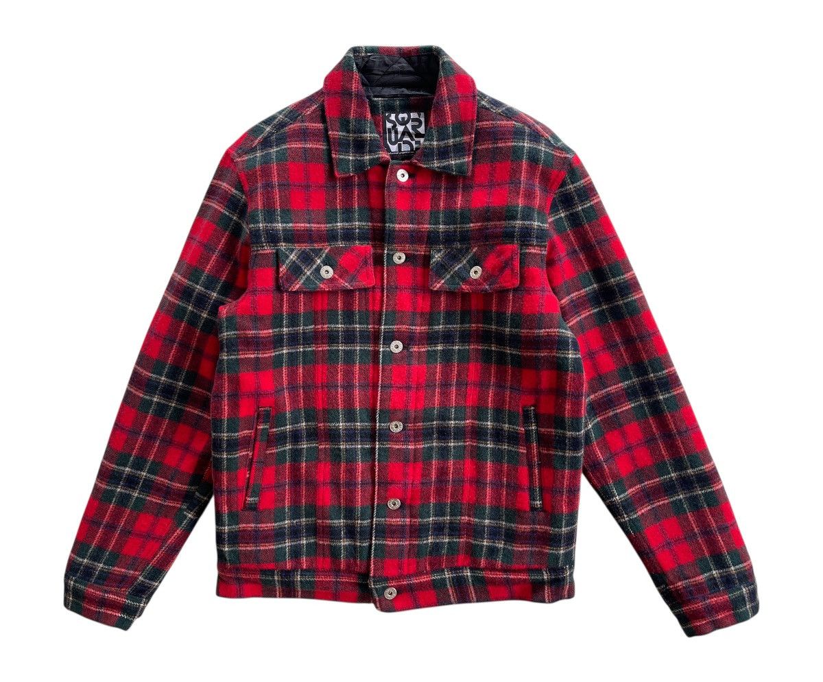 Japanese Brand Japanese Square Wool Tartan Jacket Size US M / EU 48-50 / 2 - 2 Thumbnail