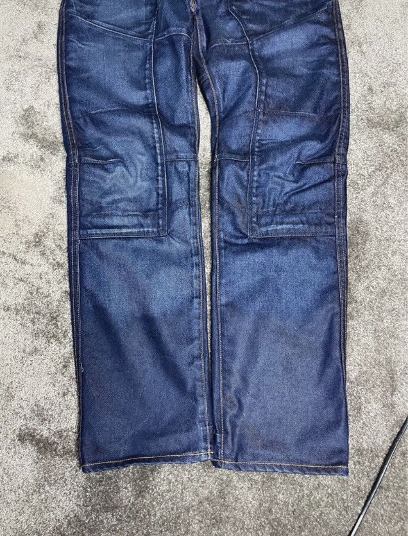 G-Star G-Star Raw Ranch 5620 3D Tareped Jeans Dark Indigo Denim Size US 34 / EU 50 - 5 Thumbnail