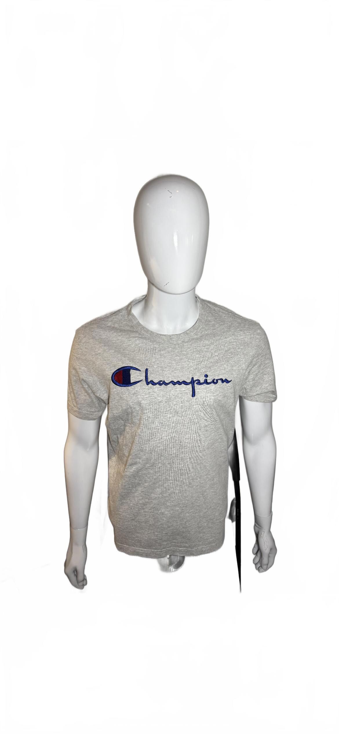 Champion Champion Grey Classic Logo T-Shirt - Large Size US L / EU 52-54 / 3 - 1 Thumbnail