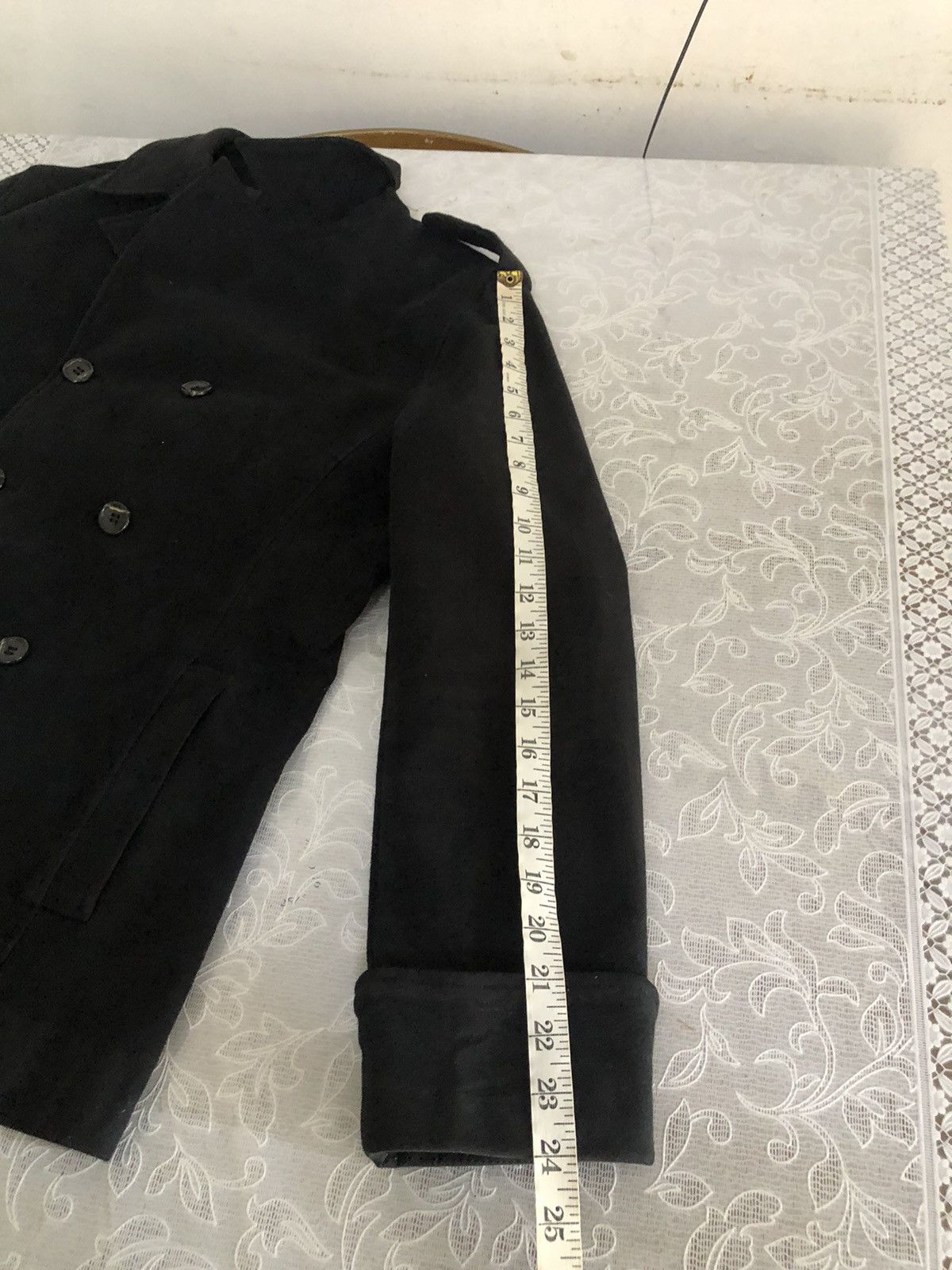 If Six Was Nine 🥷Tornado Mart Japan Punk Double Collar Cotton Jacket Size US L / EU 52-54 / 3 - 23 Thumbnail