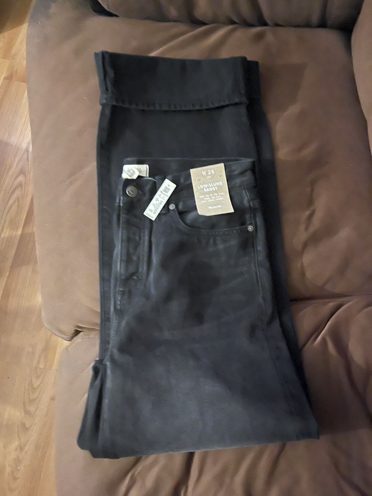 Madewell MADEWELL Black Low-Slung Baggy Jeans W:26 / Orig: $148 Size 26" / US 2 / IT 38 - 5 Thumbnail