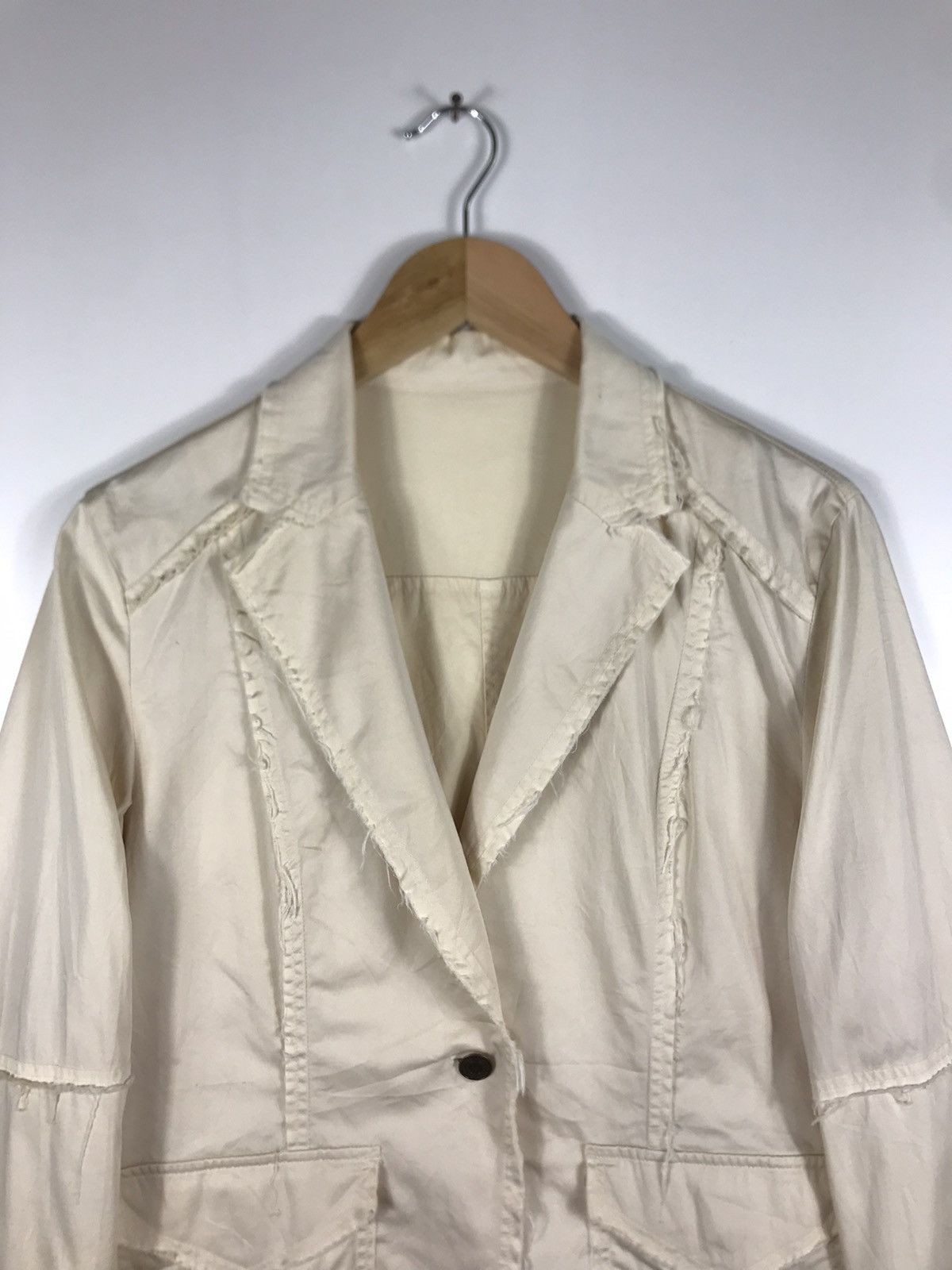 14th Addiction × If Six Was Nine × Seditionaries ⚡️Vintage LookLa Distressed Style Button Coat Jacket Size M / US 6-8 / IT 42-44 - 4 Thumbnail