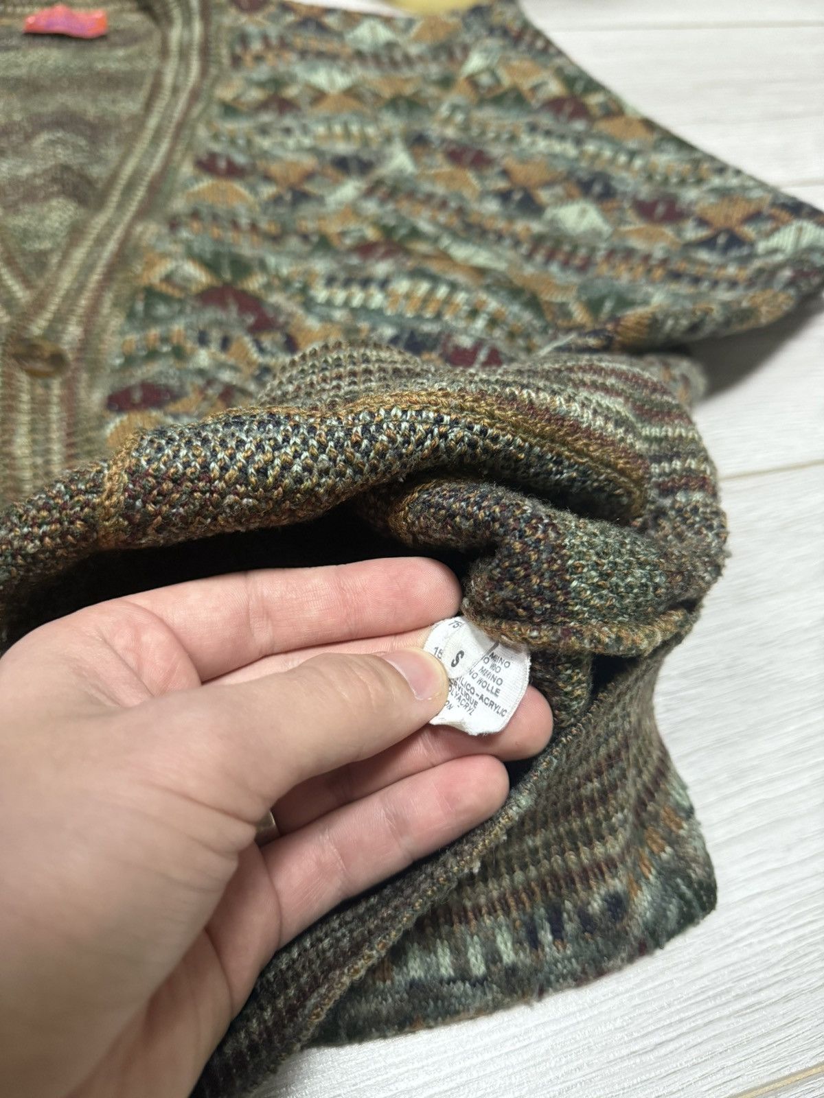 Missoni Missoni Example Abstract Multicolor Knitted Sweater S Size US S / EU 44-46 / 1 - 8 Thumbnail