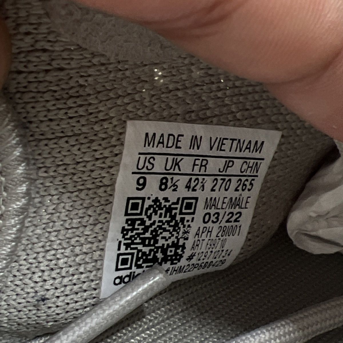 Adidas Yeezy boost 350 sesame Size US 9 / EU 42 - 9 Thumbnail