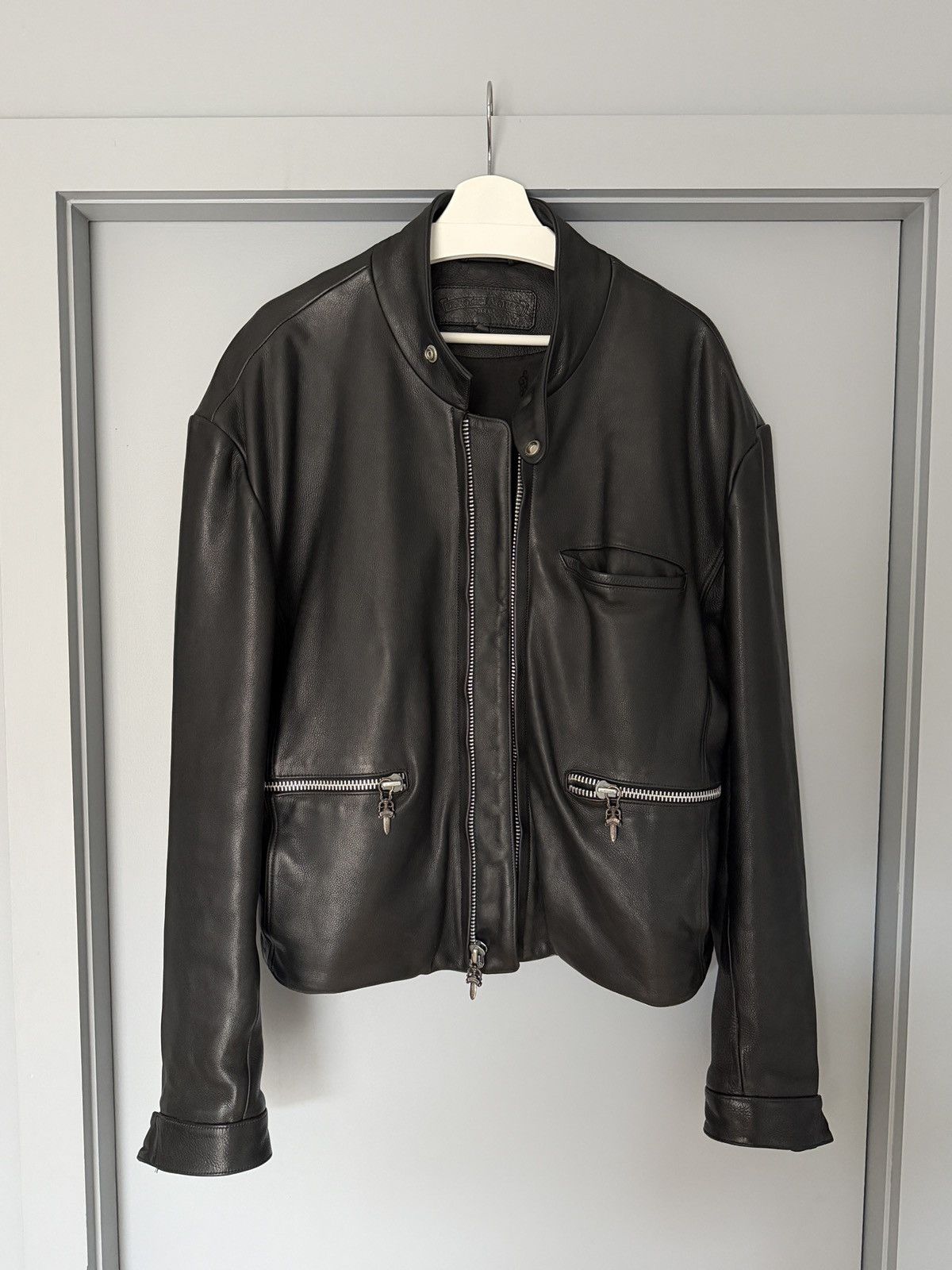 Chrome Hearts Chrome Hearts Leather Rider Jacket - Xl Size US XL / EU 56 / 4 - 1 Thumbnail