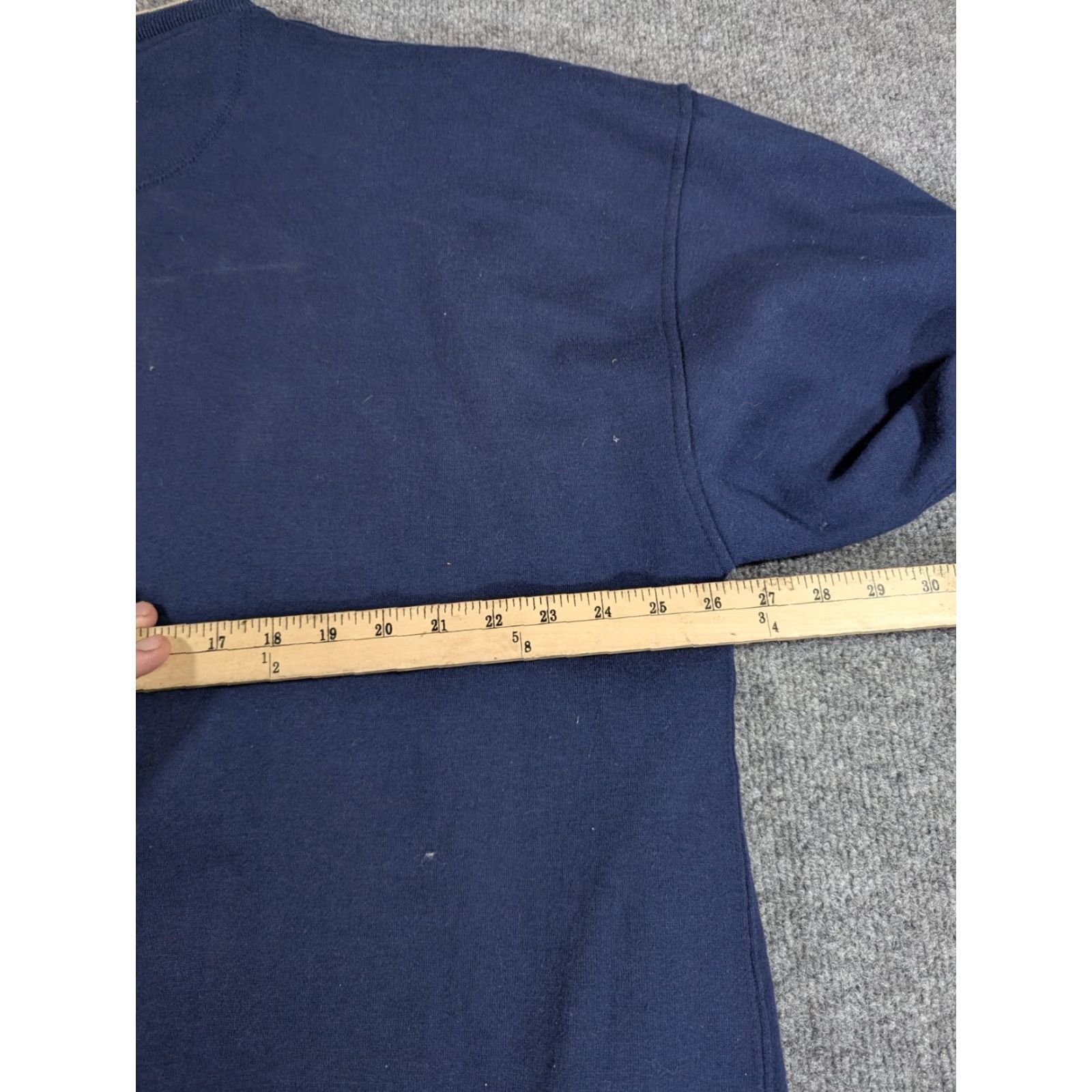 Vintage VTG Edinburgh Royal Society of Golf Sweatshirt Mens 2XL Blue Embroidered Pullover Shirt Size US XXL / EU 58 / 5 - 6 Thumbnail