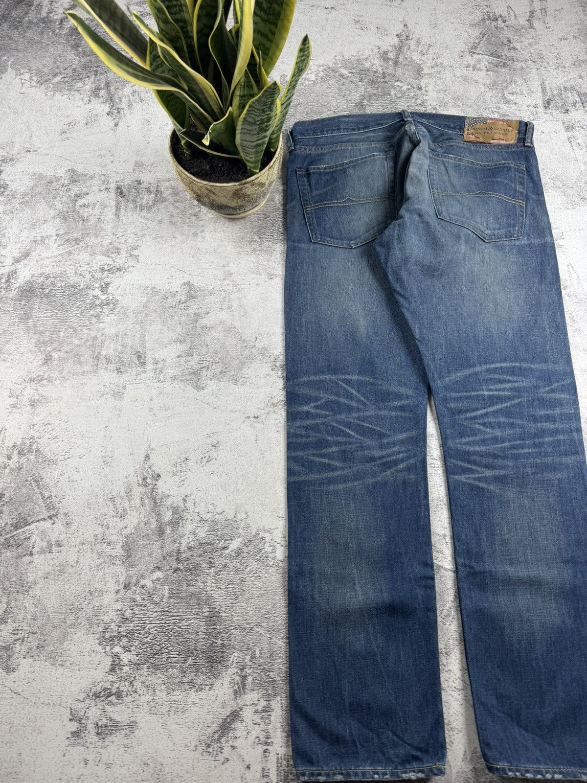 Denim & Supply Ralph Lauren Vintage Denim & Supply 36/32 Ralph Slim Jeans Pants Trousers Size US 36 / EU 52 - 3 Thumbnail