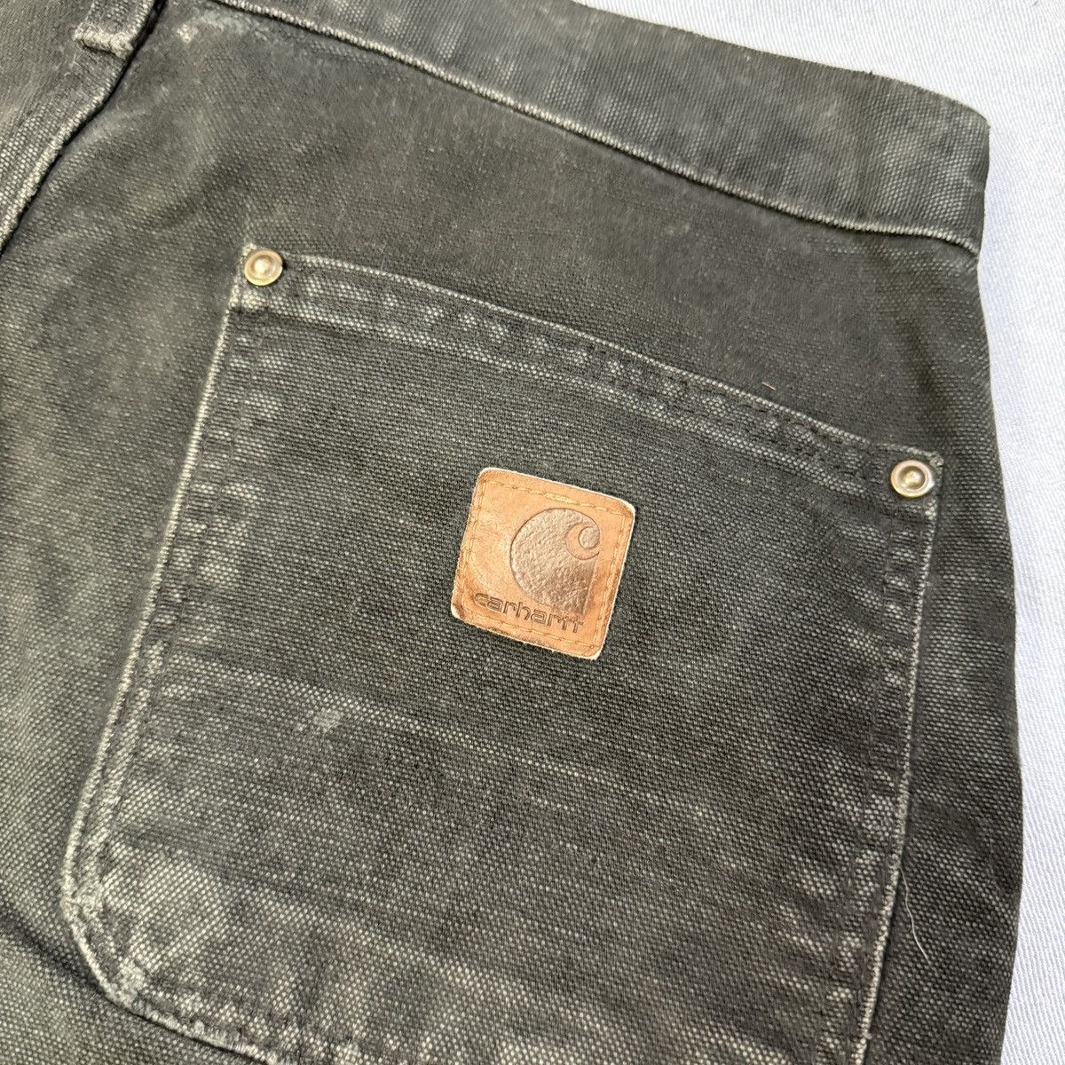 Carhartt Vintage Carhartt Double knee sashiko denim Size US 29 - 12 Thumbnail