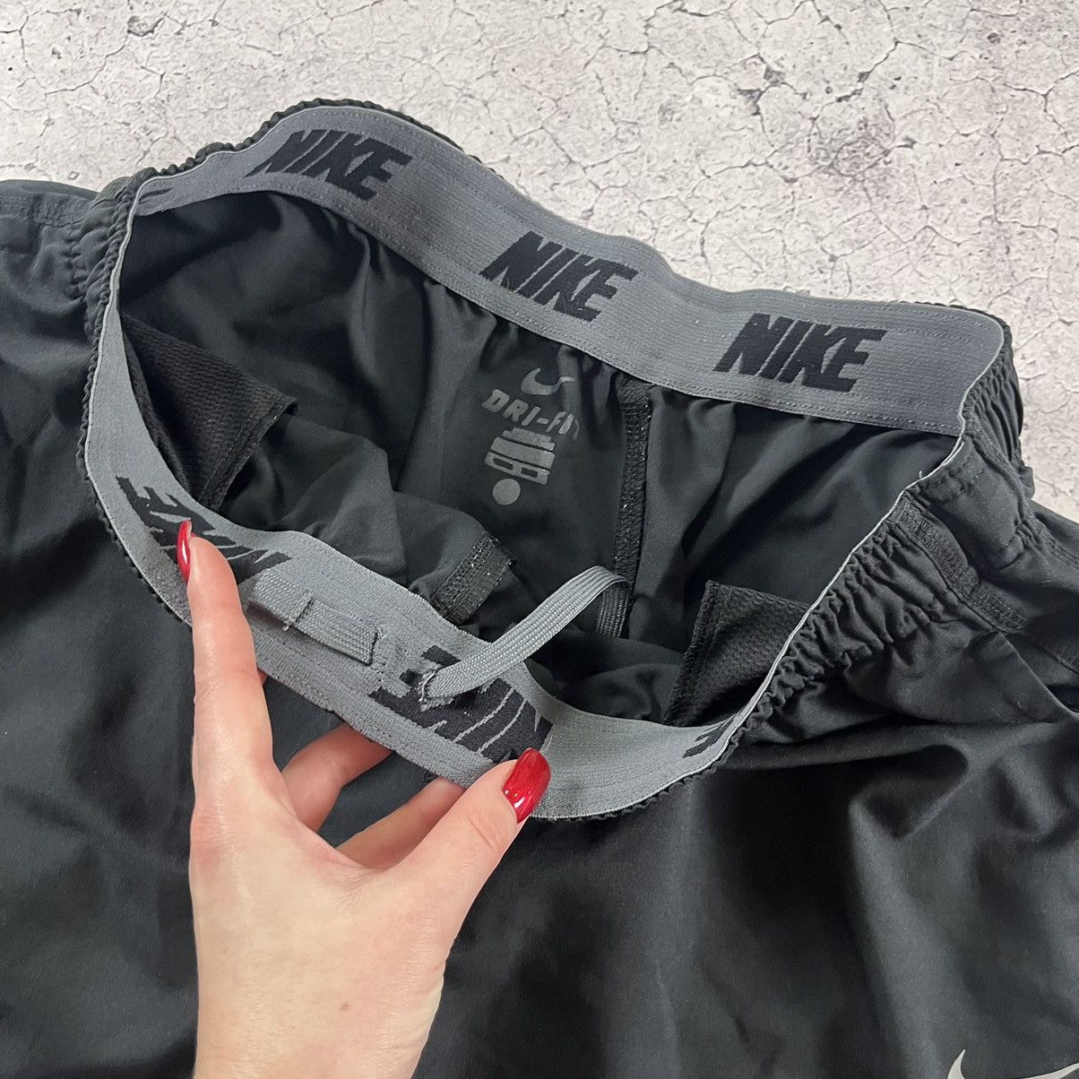Nike × Vintage Nike Vintage Track Baggy Y2K Drill Streetwear Pants Dri Fit Size US 36 / EU 52 - 4 Thumbnail