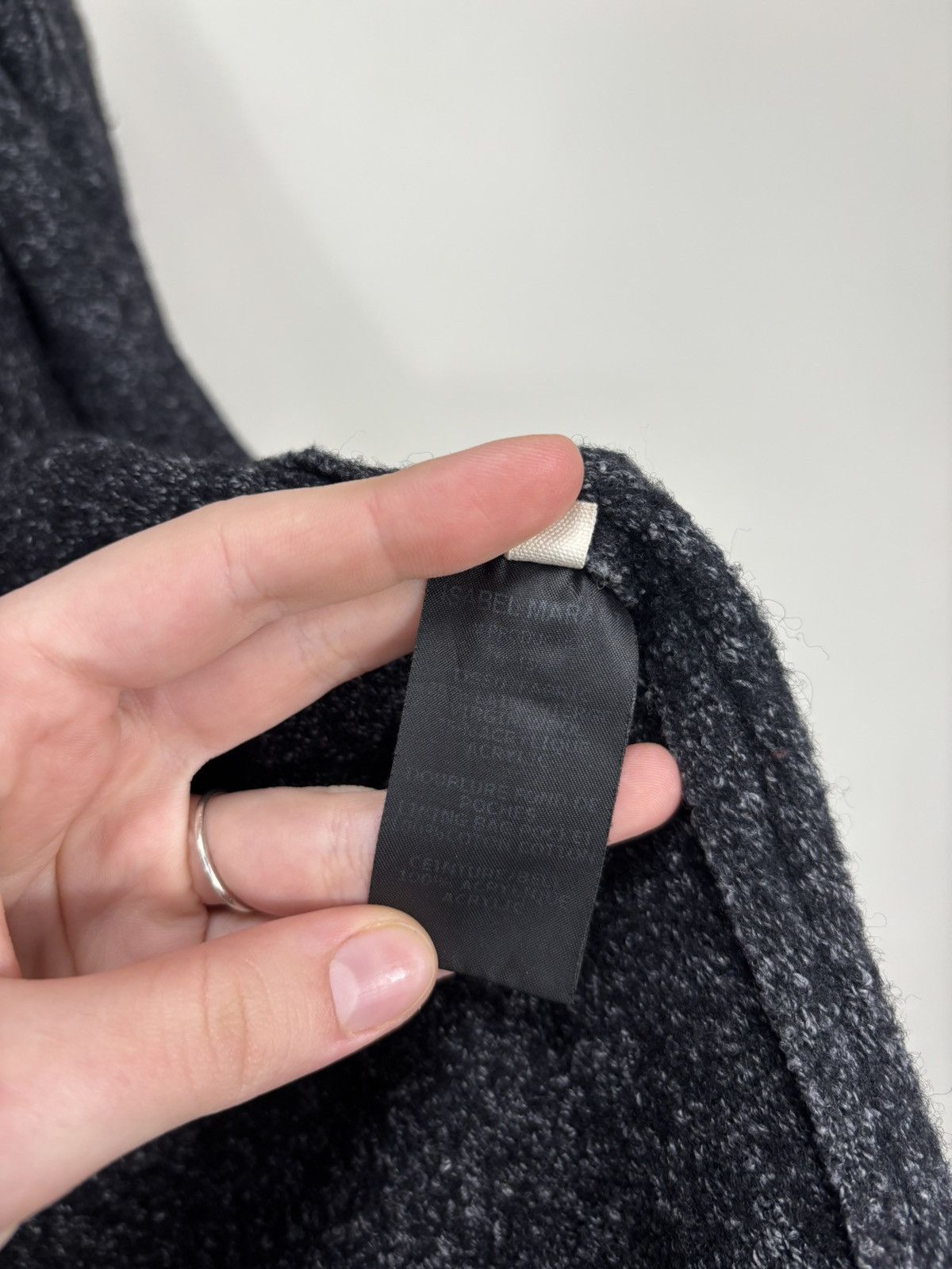 Isabel Marant Etoile Isabel Marant Etoile Women’s Dark Gray Wool Cardigan Jacket Size XS / US 0-2 / IT 36-38 - 10 Thumbnail