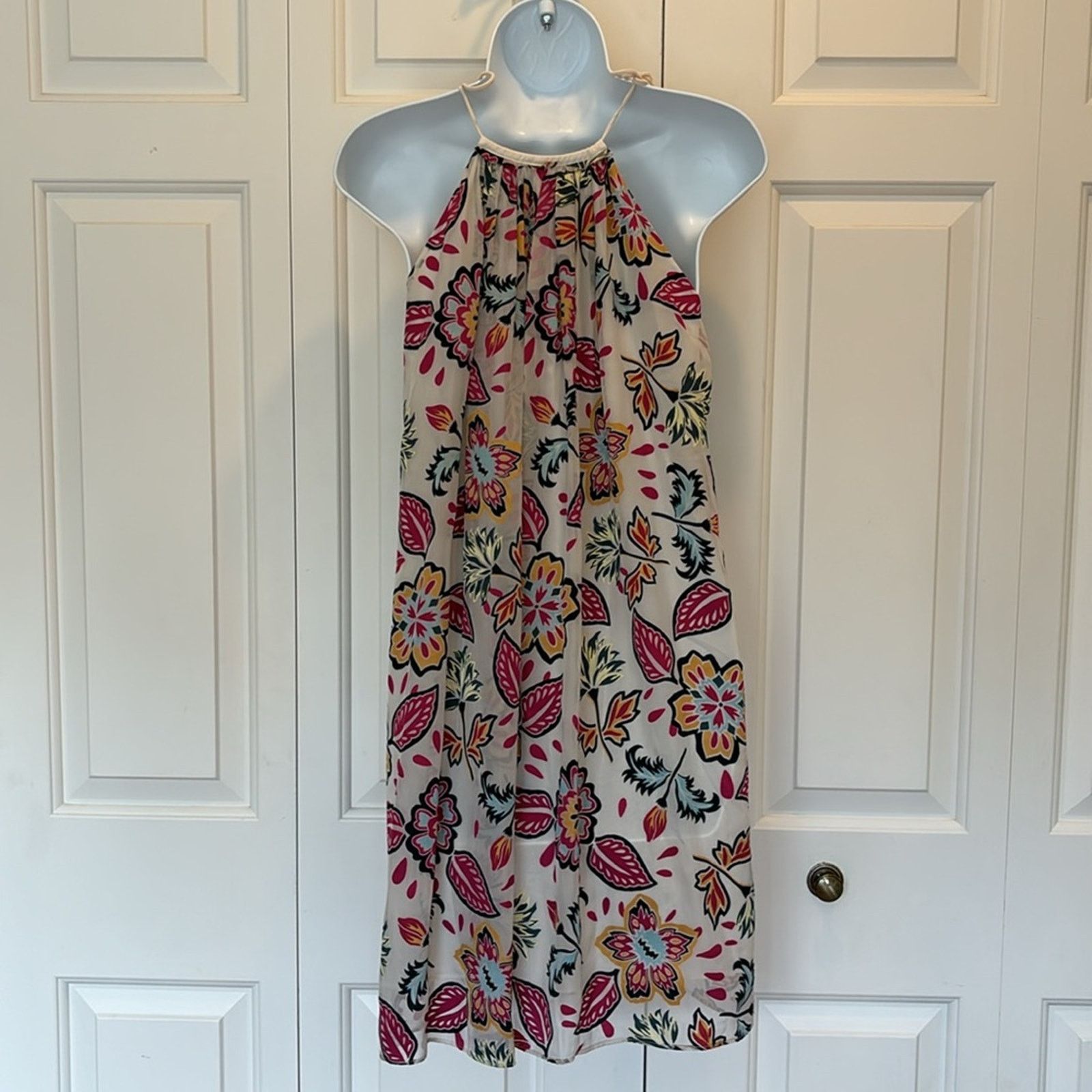 Rag & Bone Rag & Bone Bailey Mini Dress White Floral Size S Size S / US 4 / IT 40 - 8 Thumbnail