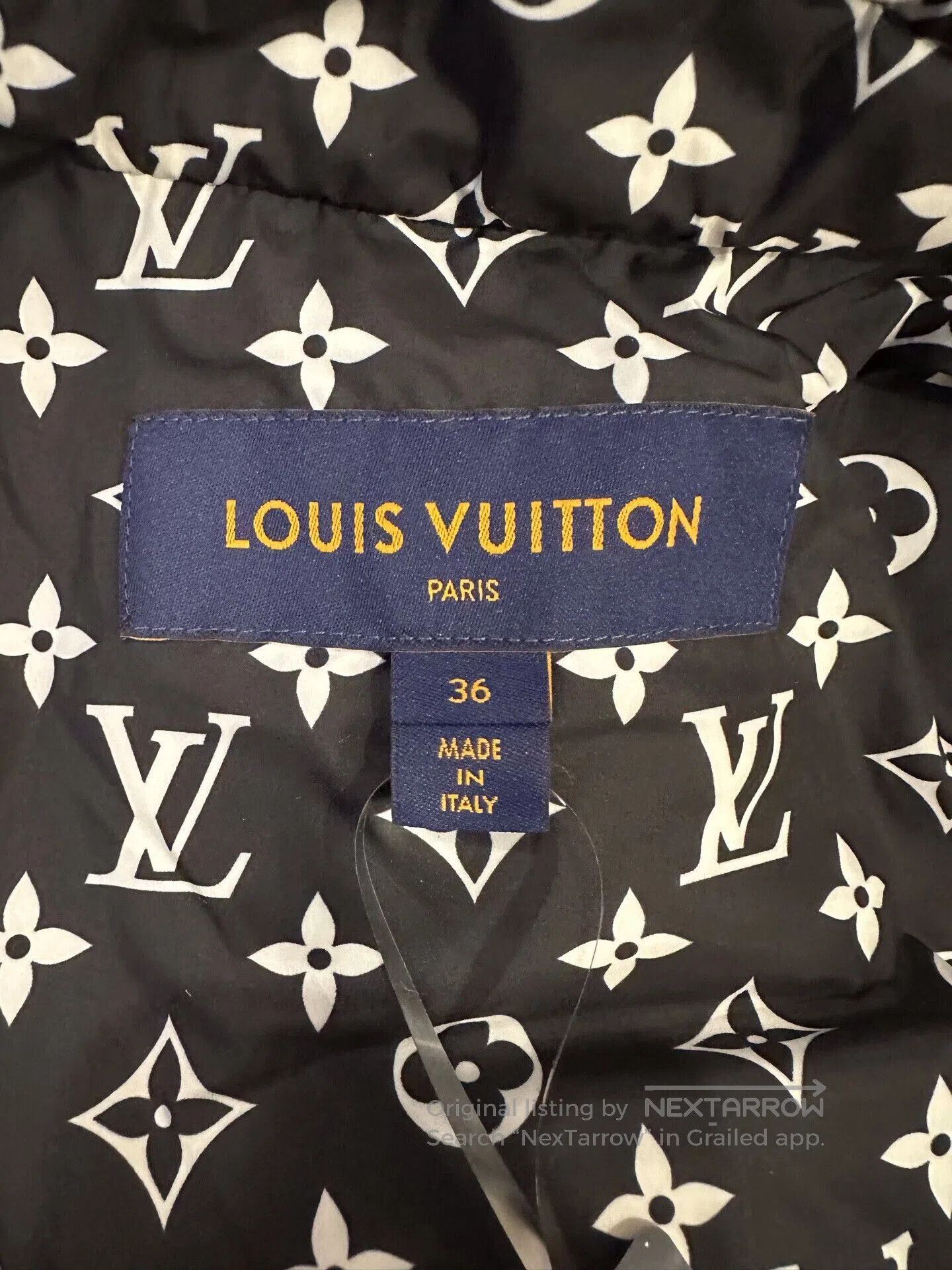 Louis Vuitton Louis Vuitton Capsule Women's Black Monogram Down Jacket. Size XS / US 0-2 / IT 36-38 - 6 Thumbnail