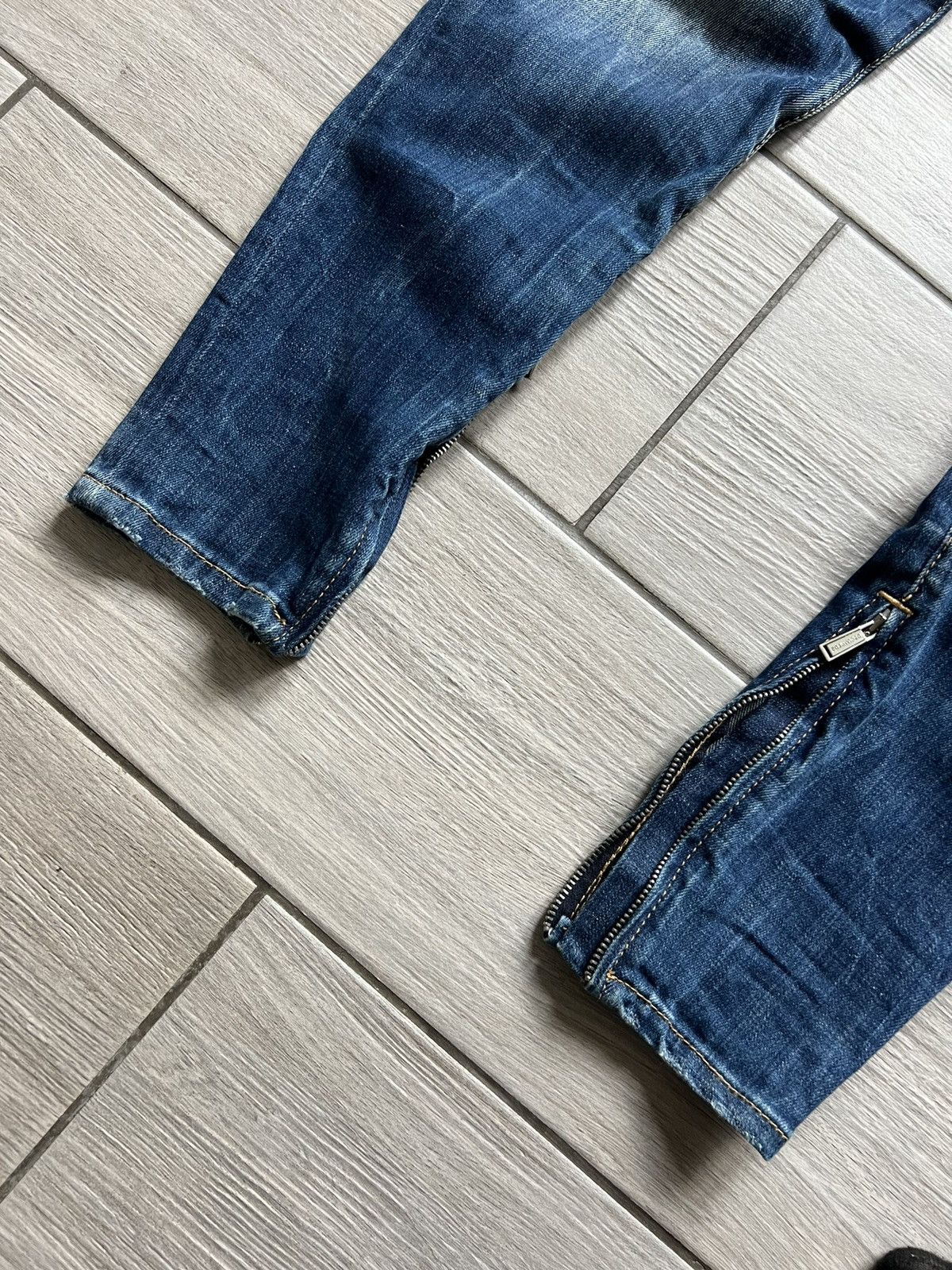 Dsquared2 Dsquared2 Skinny Blue Denim Jeans Pants 40 Size Size 40" / US 18 - 9 Thumbnail