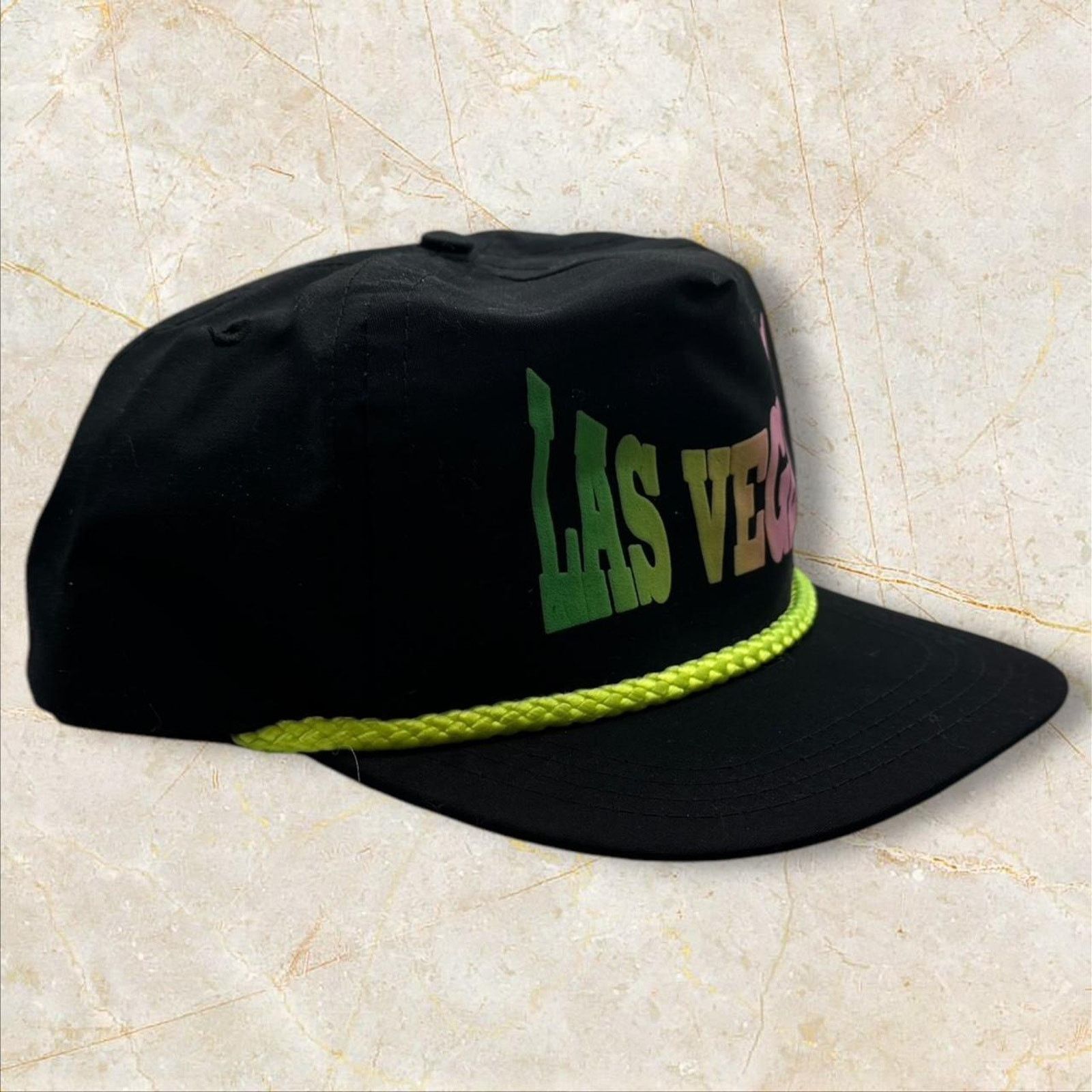 Vintage Vintage 80s Las Vegas snapback trucker hat Size ONE SIZE - 2 Thumbnail