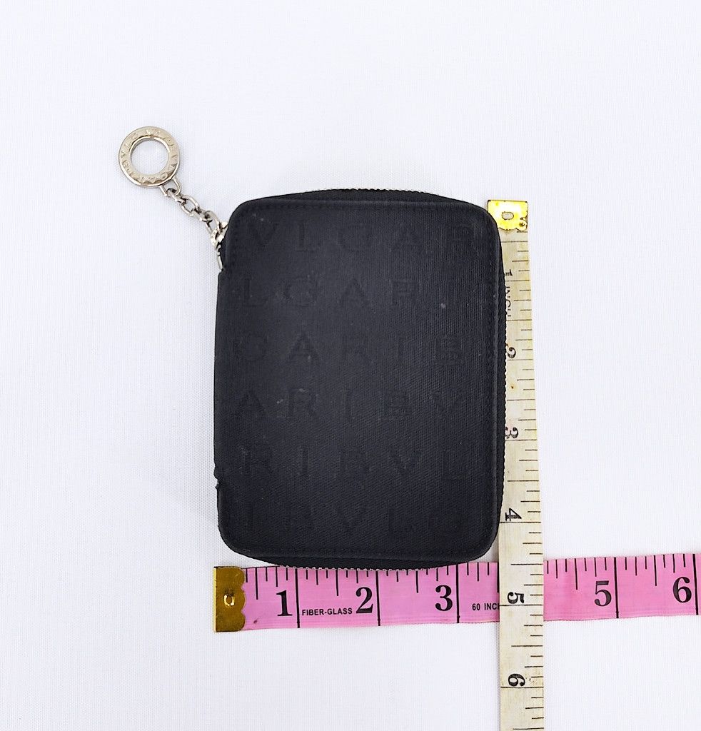 Bvlgari BVLGARI zipper monogram card holder mini wallet Size ONE SIZE - 11 Thumbnail