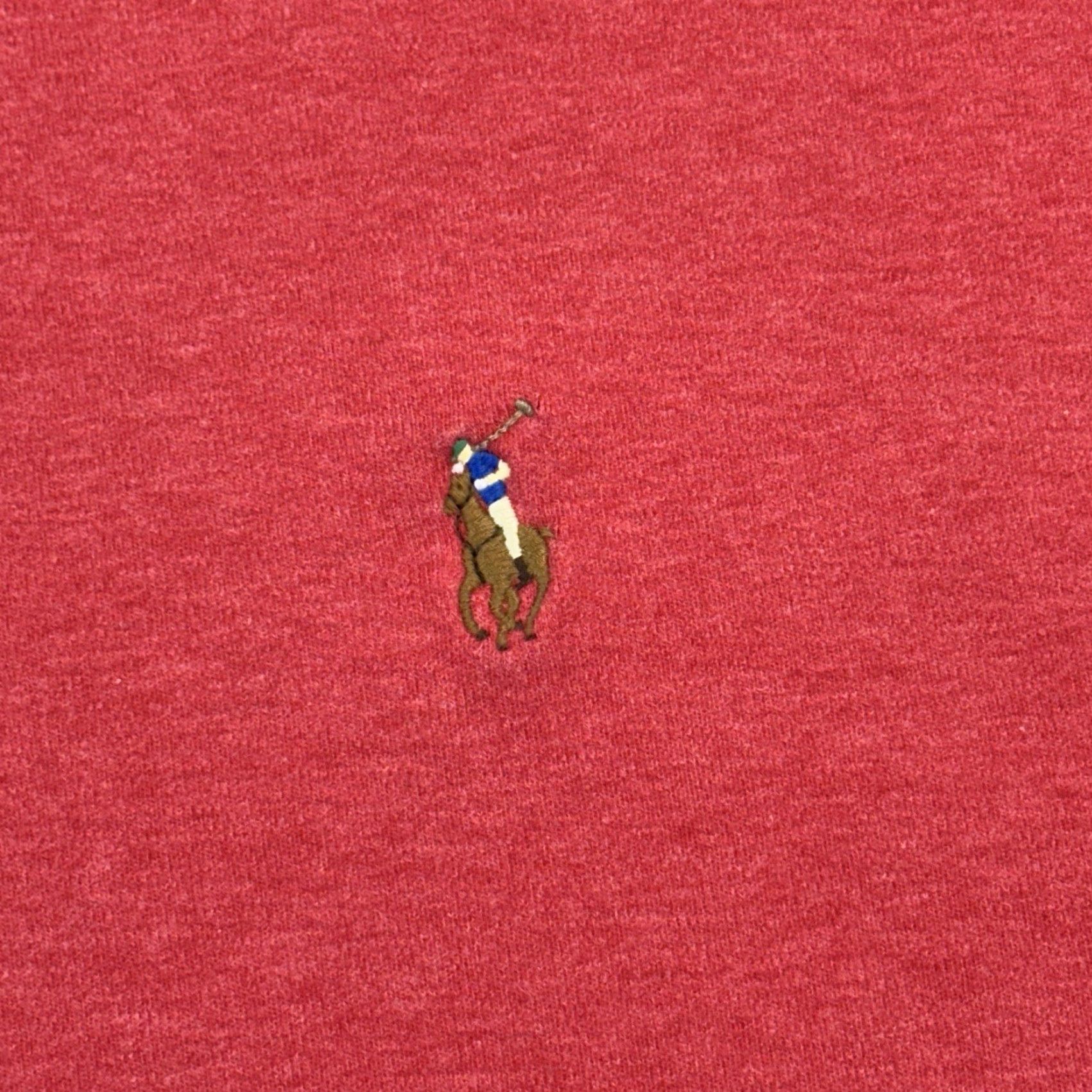Polo Ralph Lauren Polo Ralph Lauren Shirt Mens Big & Tall 3XB Classic Fit Short Sleeve Preppy Red Cotton Knit Logo Deer Outdoor 90s? Size US XXL / EU 58 / 5 - 3 Thumbnail