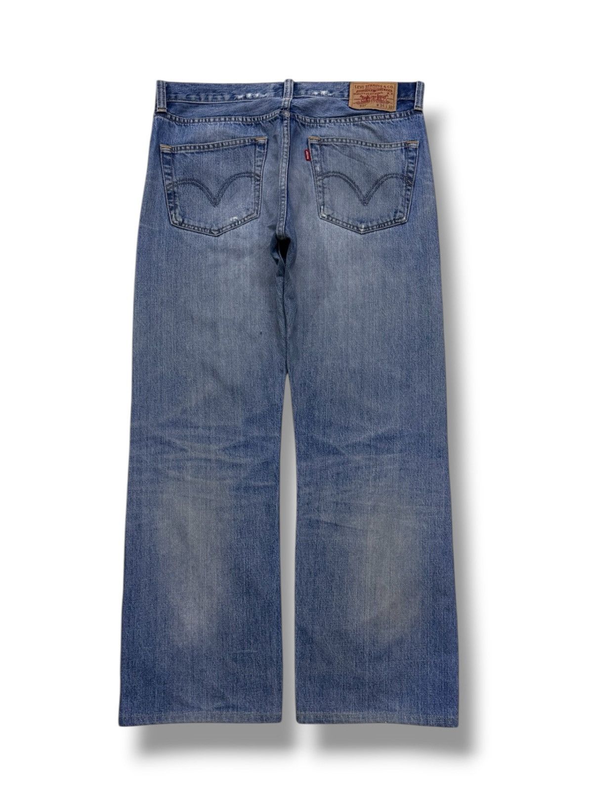 Levi's Vintage Levi’s 501 Original Straight Leg Button Fly | W35 Size US 35 - 3 Thumbnail