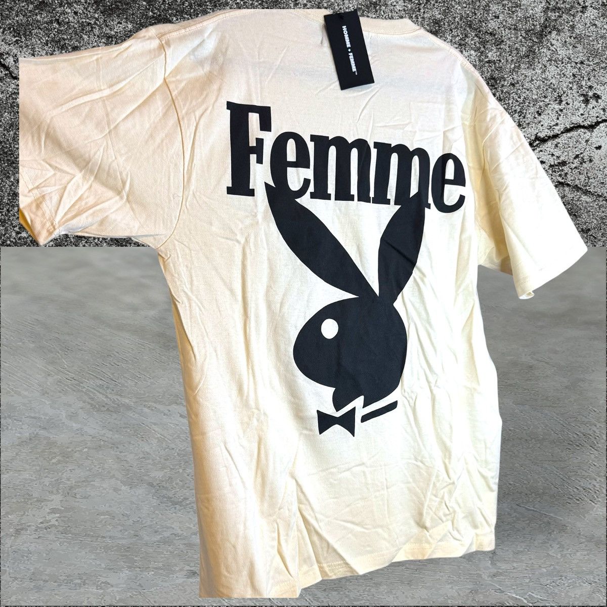 Homme + Femme La •NWT• Playboy x Homme + Femme LA Graphic Bunny Tee • Large Size US L / EU 52-54 / 3 - 2 Thumbnail
