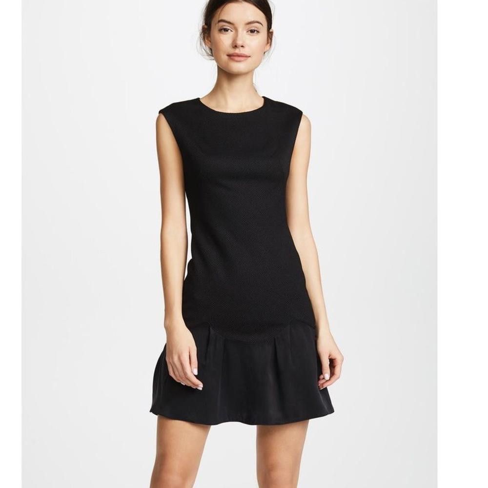 Designer Rebecca Taylor l Stacy Textured Flare Dress Size 4 Size S / US 4 / IT 40 - 1 Thumbnail
