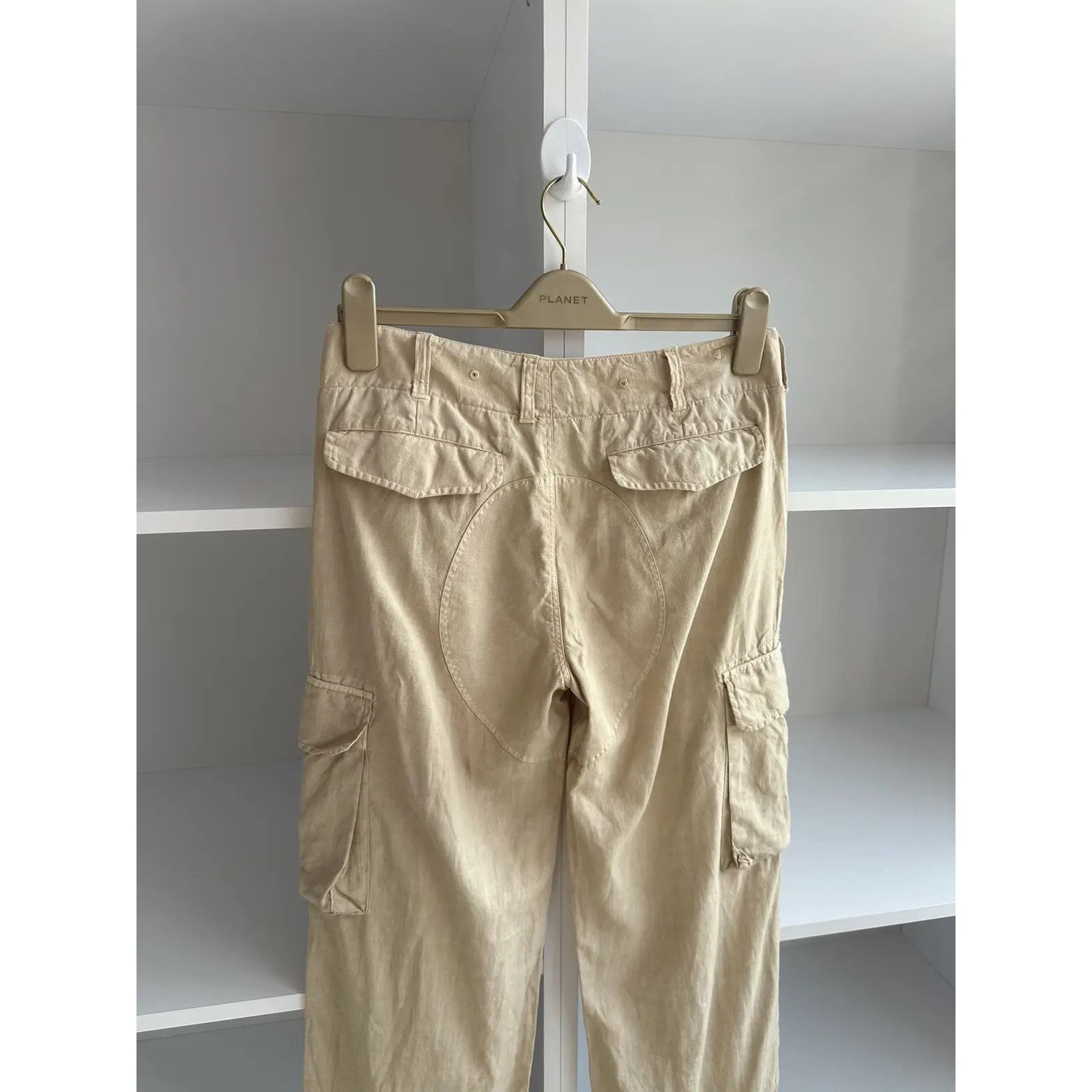 Polo Ralph Lauren VTG Polo Ralph Lauren Woman Linen Cargo Pants Size US 38 / EU 54 - 14 Thumbnail