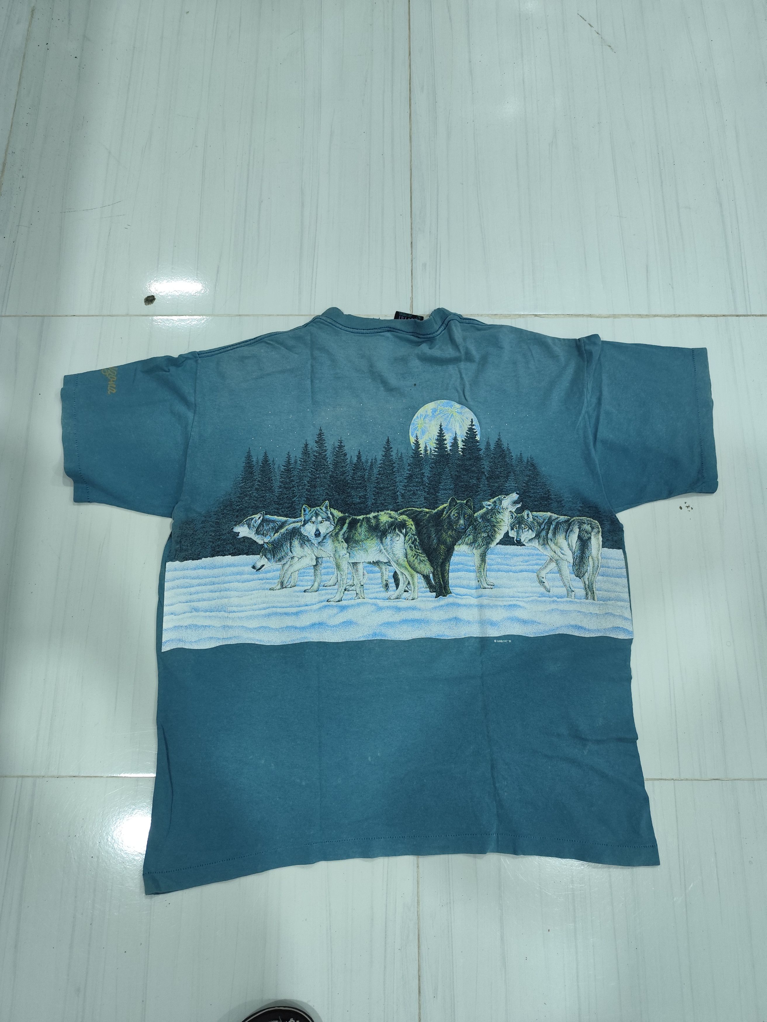 Vintage Vintage 1991 habitat wolfs Size US L / EU 52-54 / 3 - 11 Thumbnail