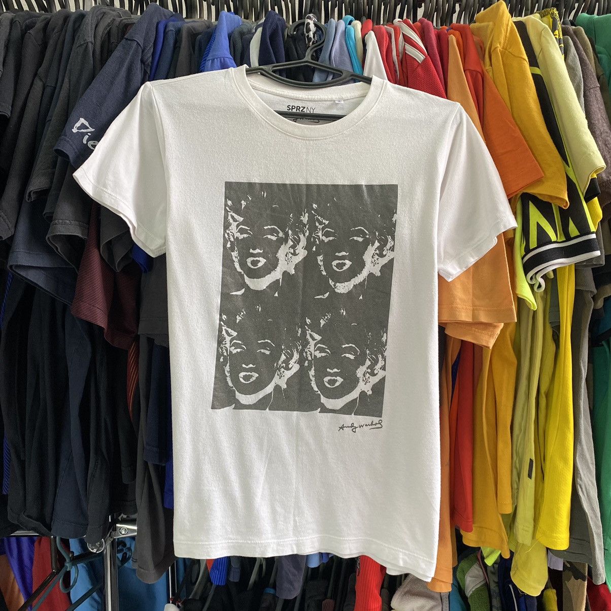 Andy Warhol Men’s Uniqlo Andy Warhol SPRZNY Marlin Monroe tee Size US M / EU 48-50 / 2 - 1 Thumbnail