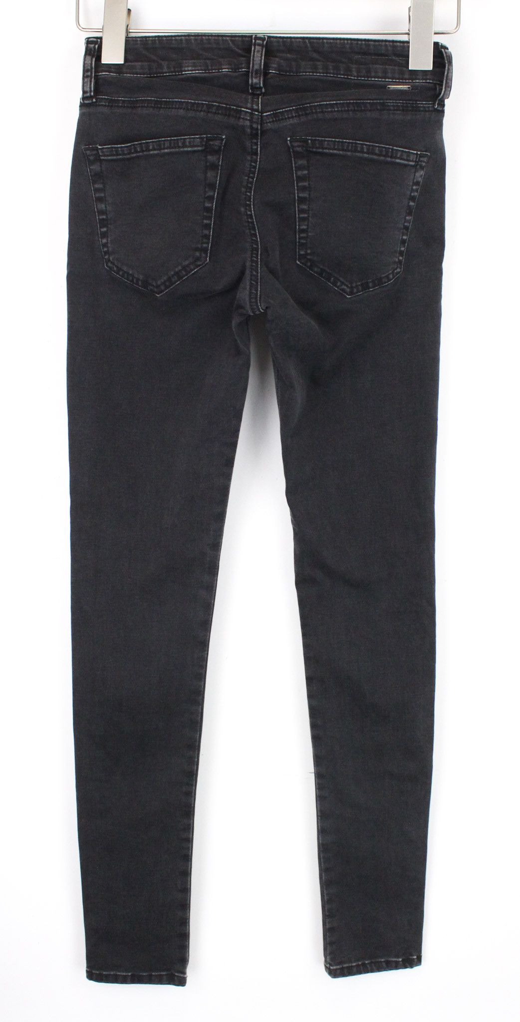 Diesel SLANDY 0680I W24/L32 Dark Grey Jeans 70295 Size 24" / US 00 / IT 34 - 2 Thumbnail