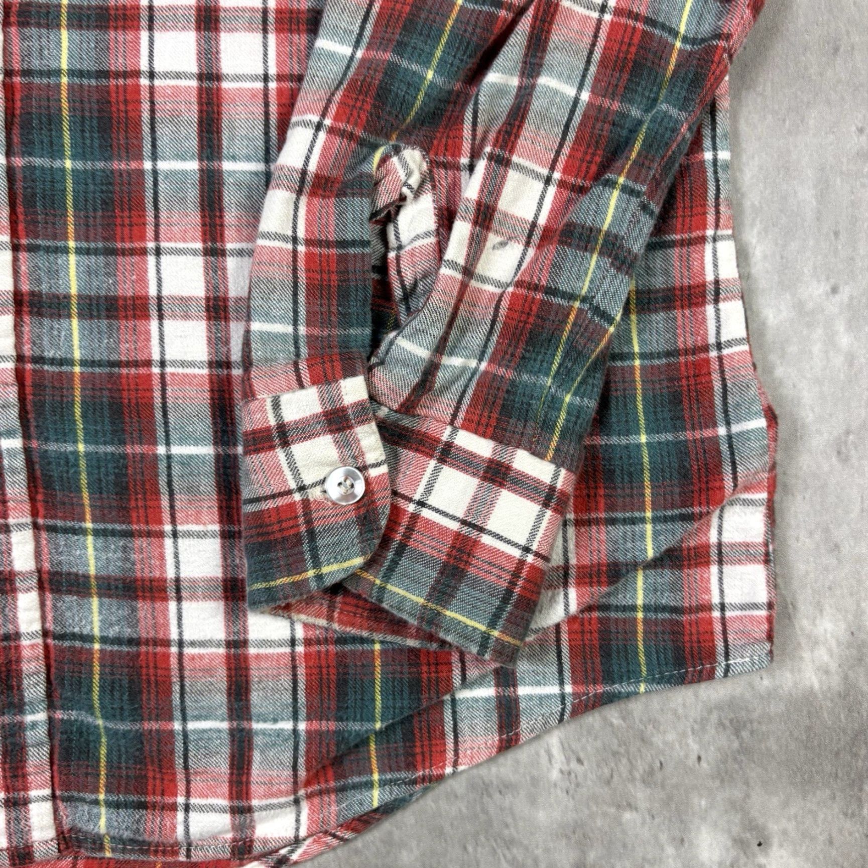 Vintage VINTAGE Dambly Shirt Button Up Flannel Plaid Red M 90s Size US M / EU 48-50 / 2 - 7 Thumbnail
