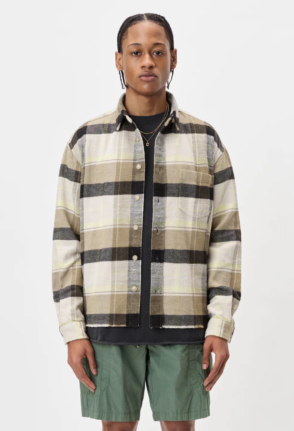 John Elliott John Elliott Oversized Hemi Shirt “Cyclone” Size US L / EU 52-54 / 3 - 1 Thumbnail