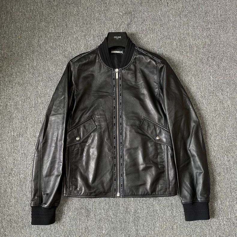 Dior Dior Slogan Atelire sheepskin leather jacket coat Size US S / EU 44-46 / 1 - 1 Thumbnail