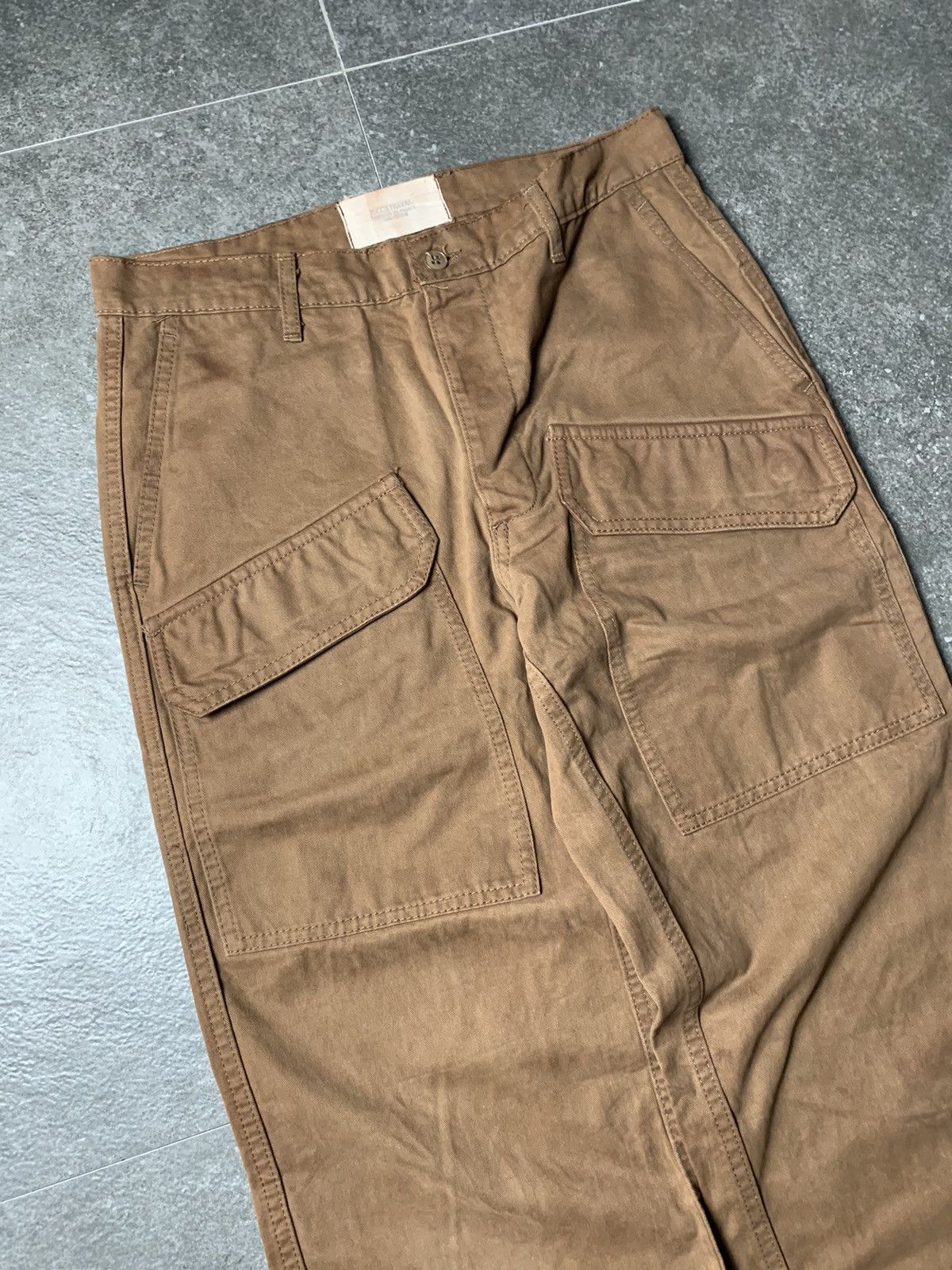 Issey Miyake 2000s Cabane De Zucca Issey Miyake Double Big Pocket Pants Size US 28 / EU 44 - 5 Thumbnail