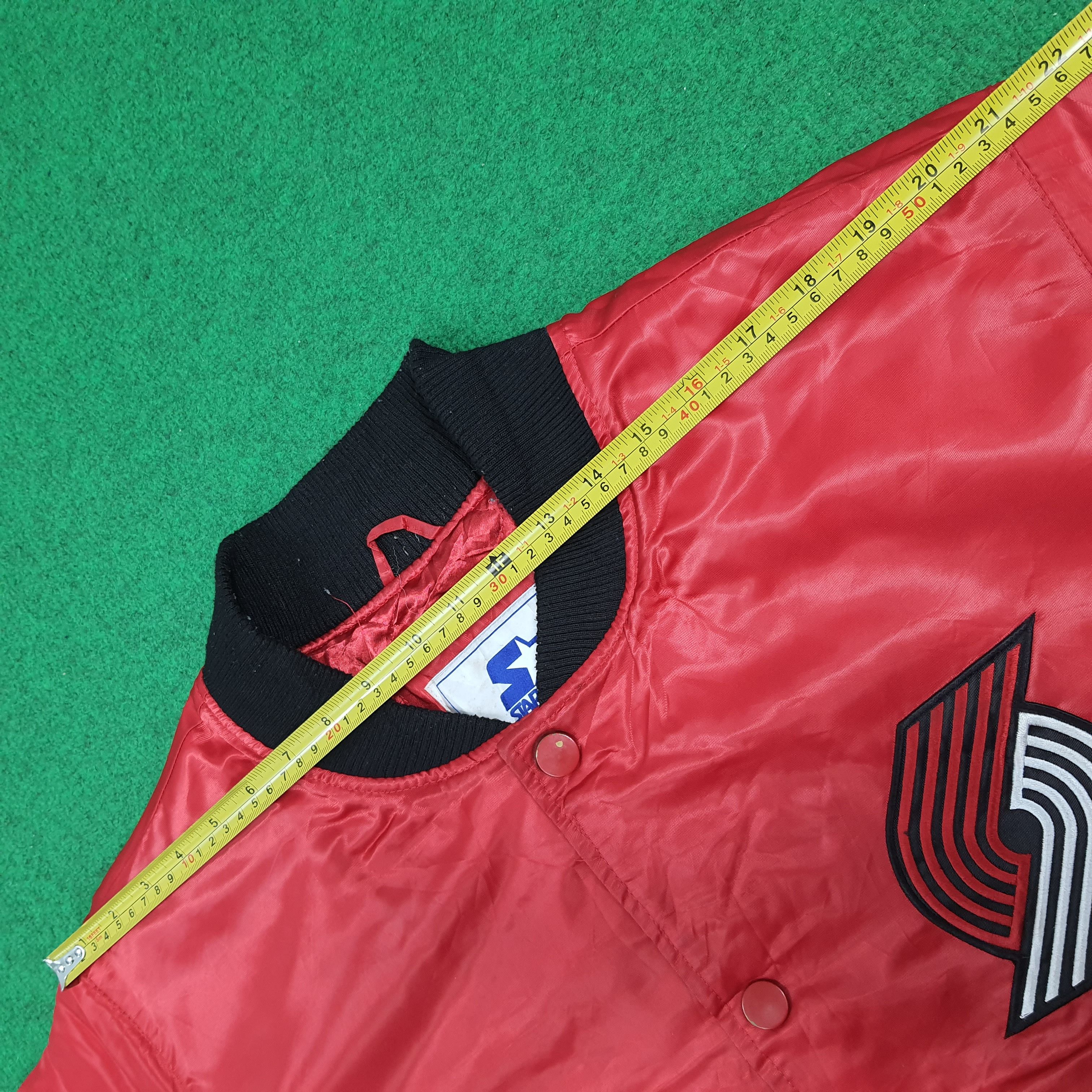 Starter Vintage 90s Starter Rip City NBA Basketball Bomber C281N14 Size US XXL / EU 58 / 5 - 11 Thumbnail