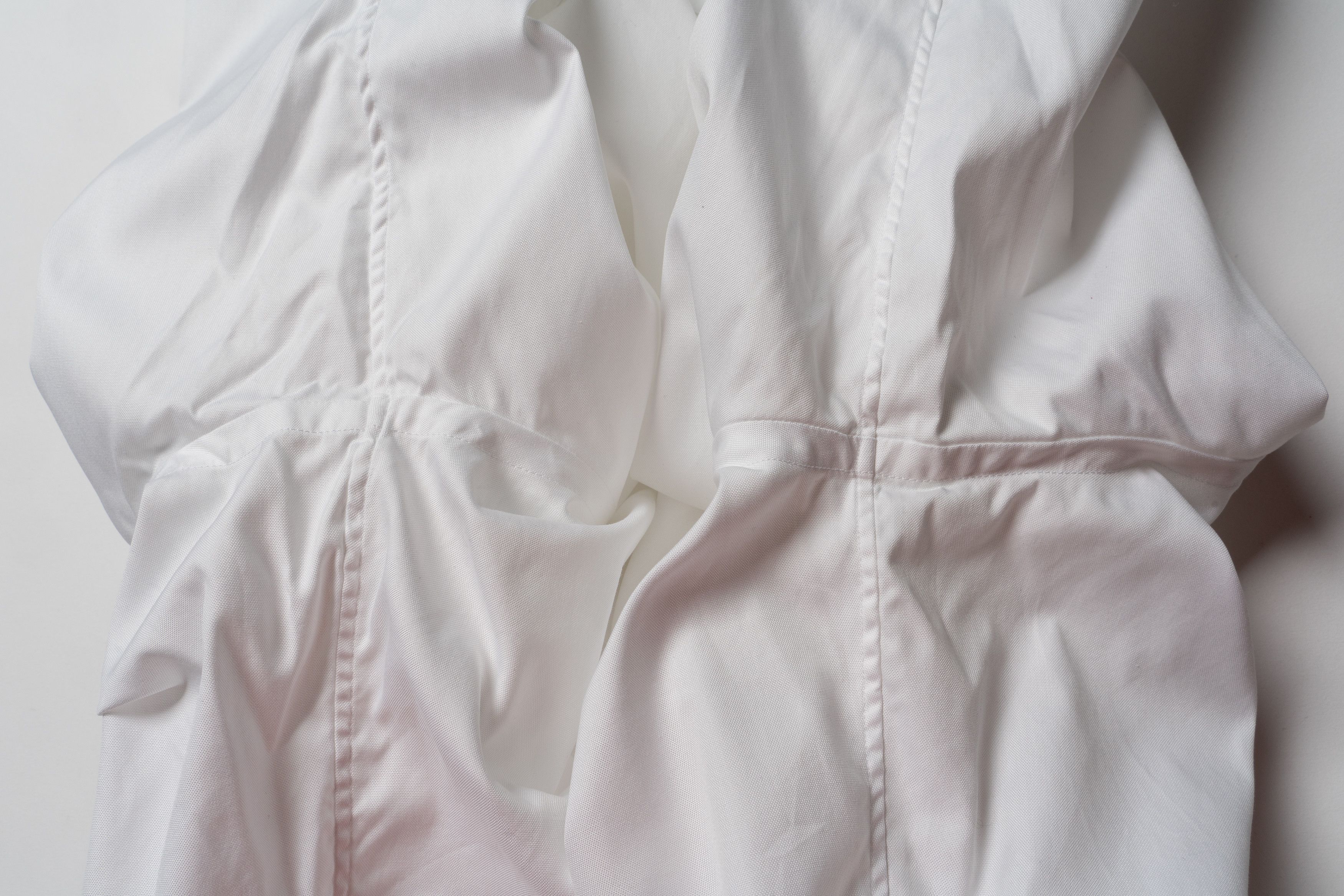 Boggi 🔵 BOGGI MILANO White Cotton Button Up shirt Size US L / EU 52-54 / 3 - 13 Thumbnail